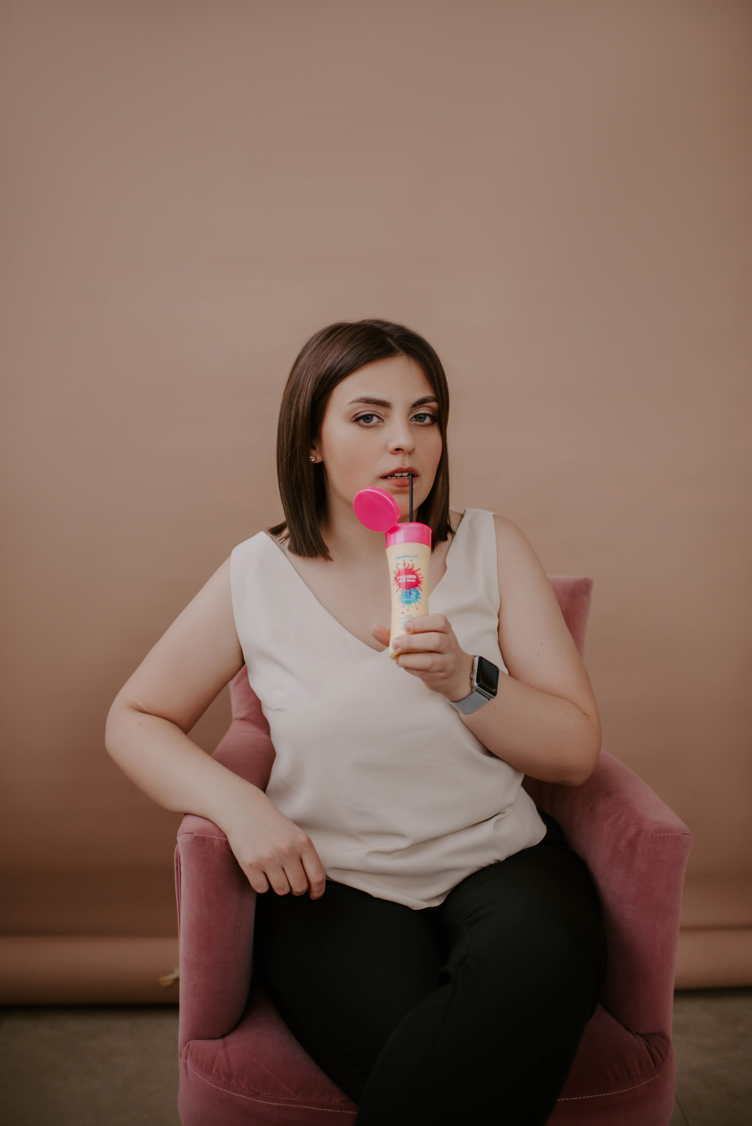 Съемка для мастера по кератиновому выпрямлению волос. Свадебный, репортажный и семейный фотограф в Москве Арина Зак