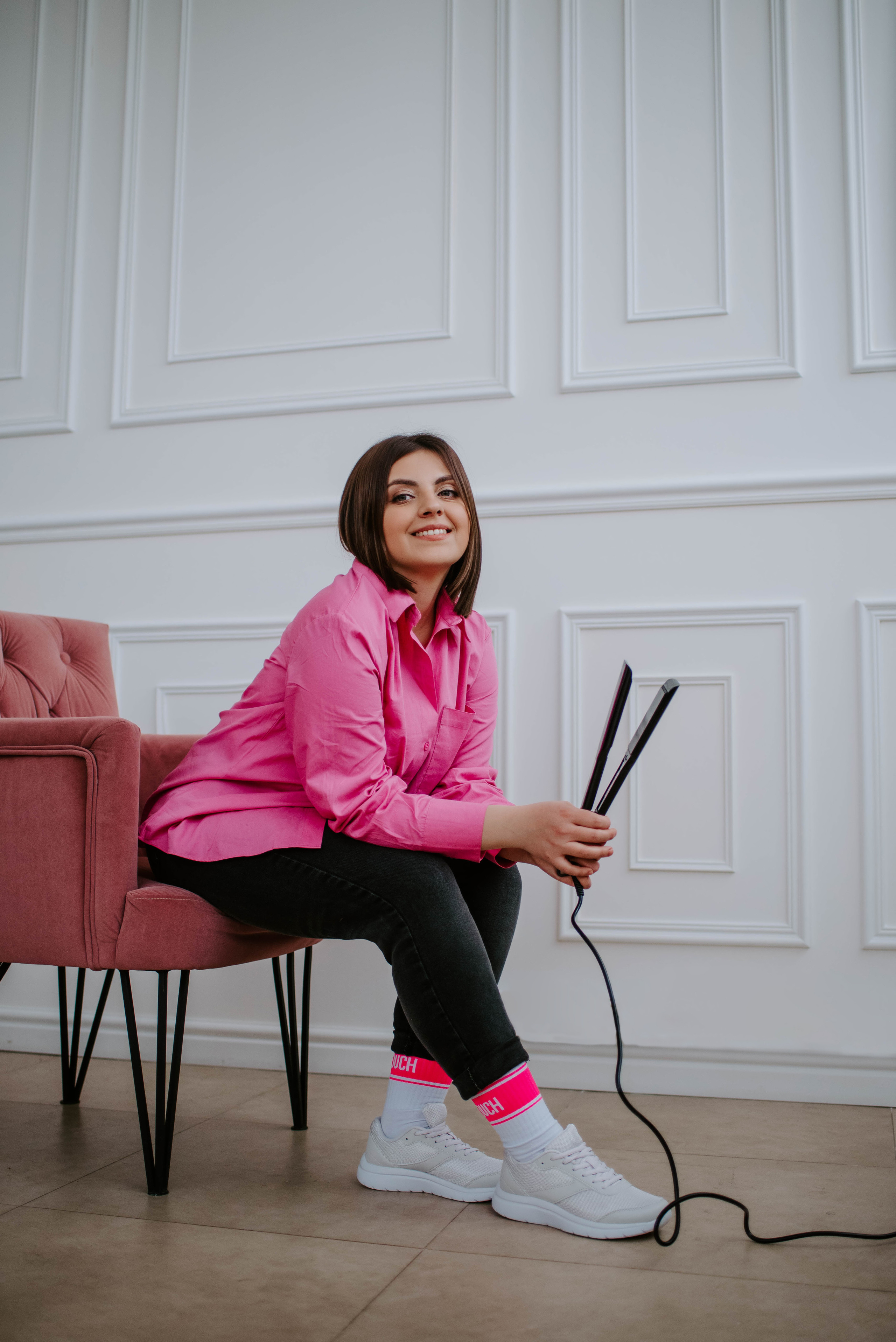 Съемка для мастера по кератиновому выпрямлению волос. Свадебный, репортажный и семейный фотограф в Москве Арина Зак