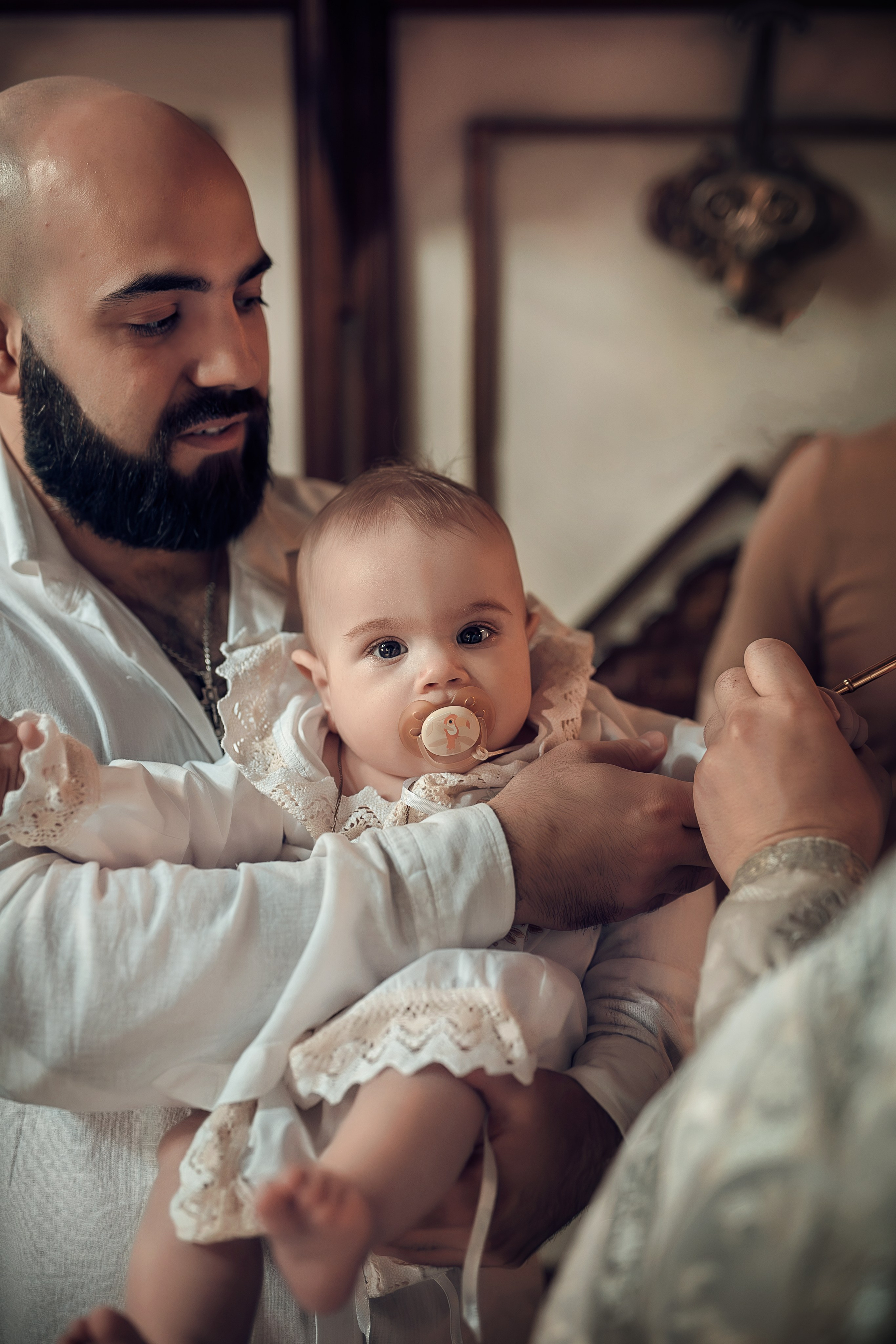 Фотосессия крещения в Москве