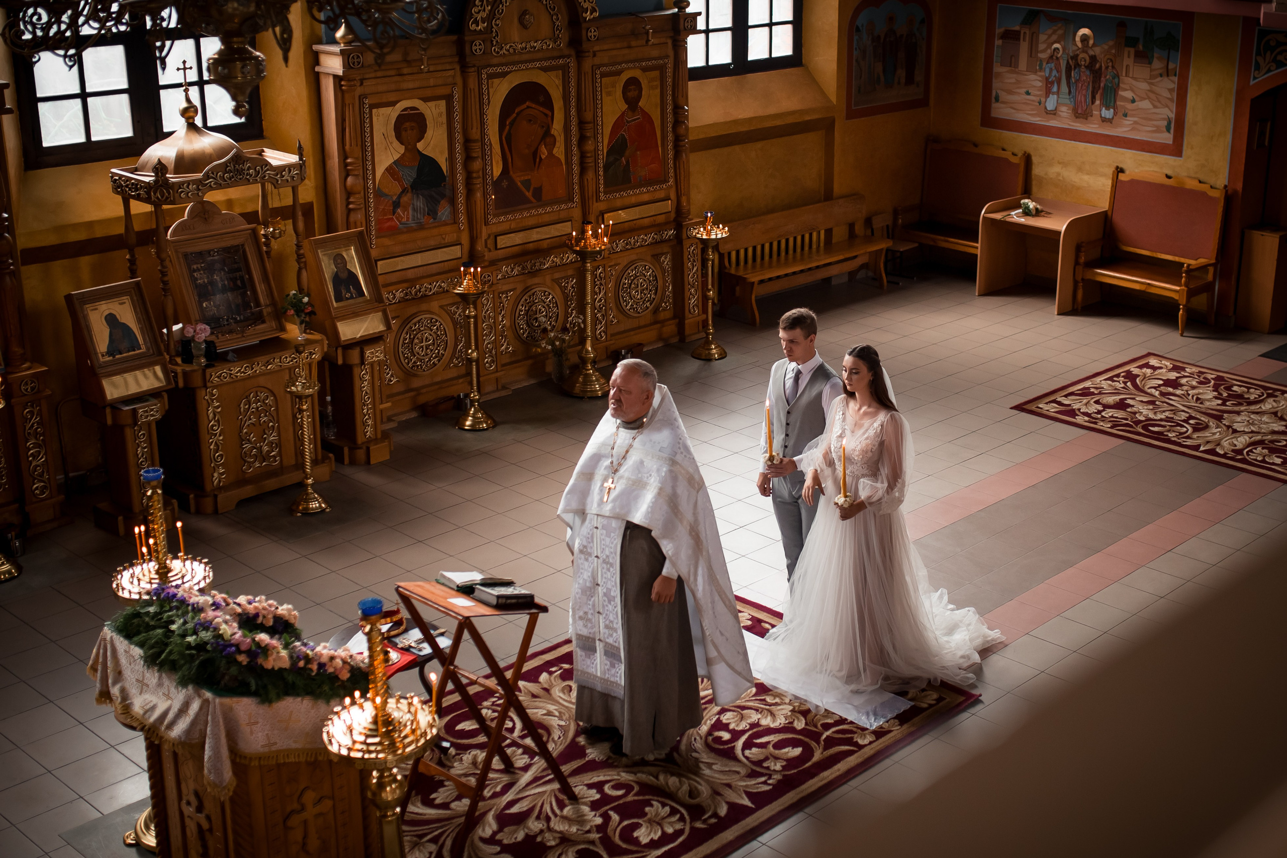 Таинство Венчания Вячеслава и Милании