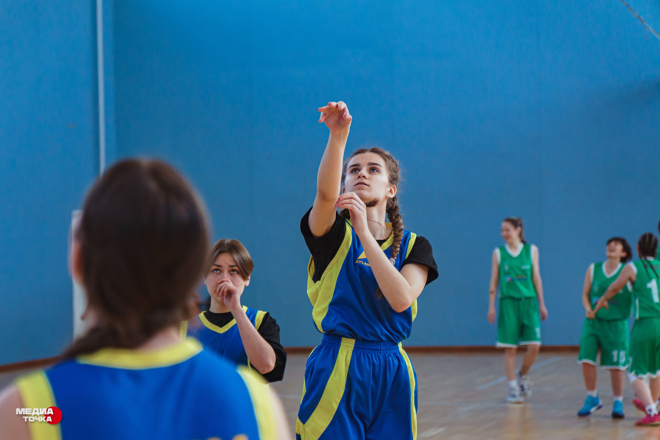 Краевые соревнования по баскетболу среди девушек. Прохоров Вячеслав — создатель медиа контента в Краснодаре