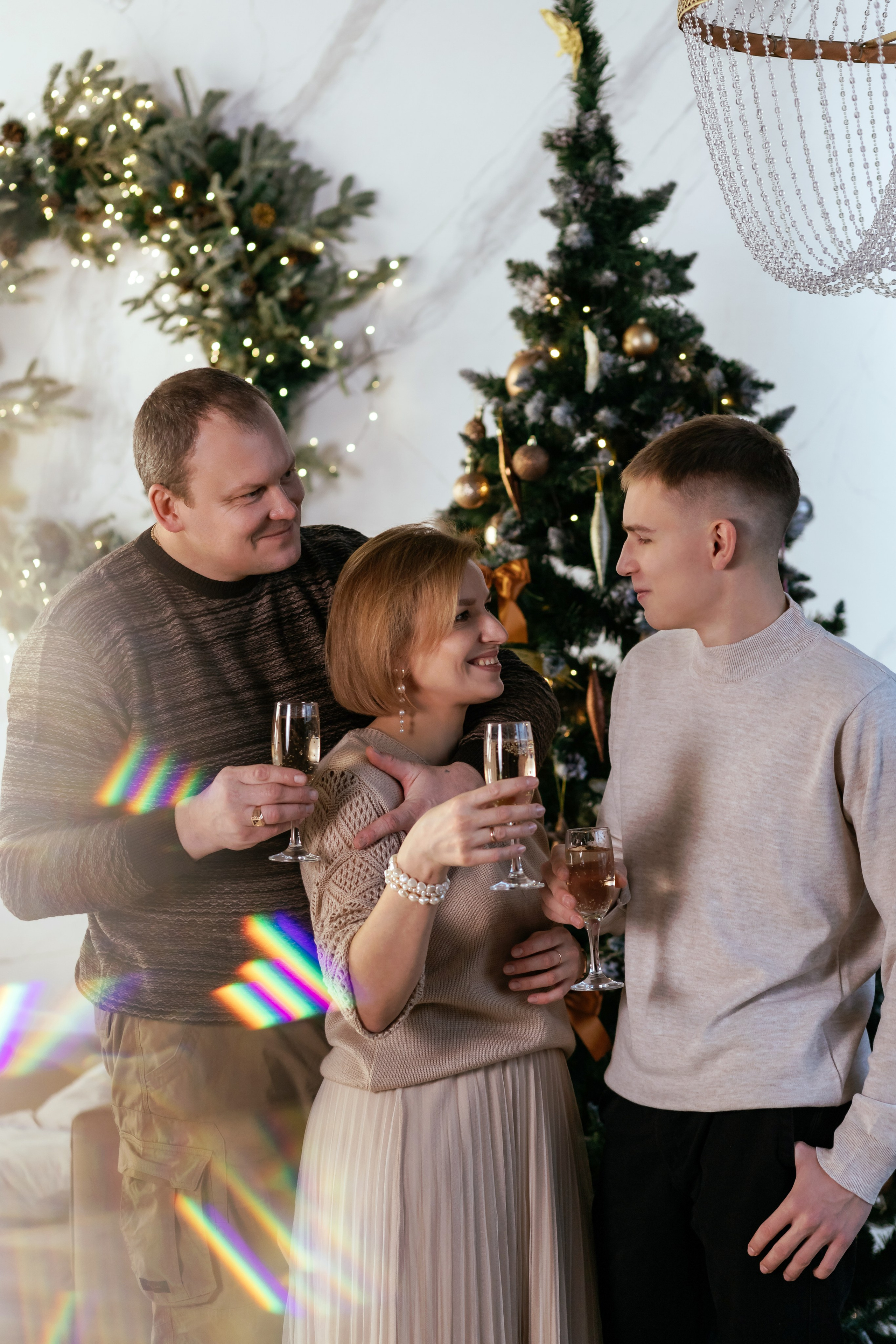 Новогодняя семейная съёмка. EtoStudio. Семейный фотограф в Минске Приболовец Светлана