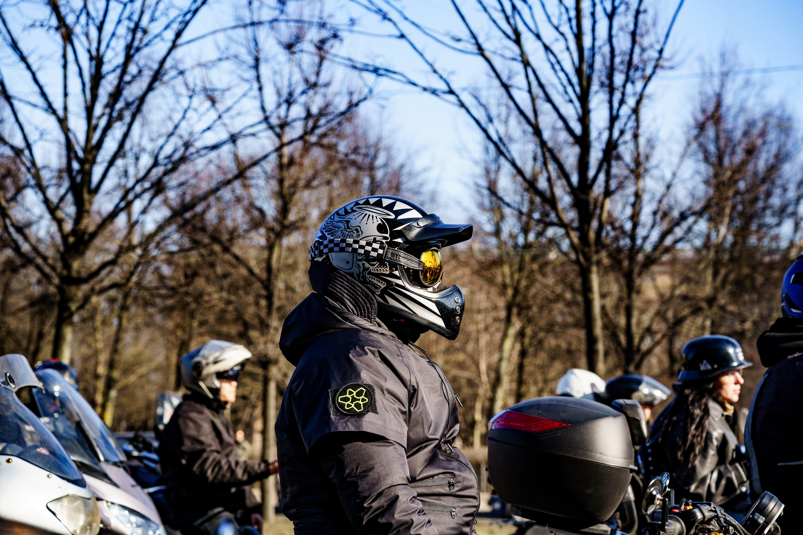 Прохват мотоклуба Norman Riders ч.1. Концертный и репортажный фотограф в Санкт-Петербурге Слава Пахомов