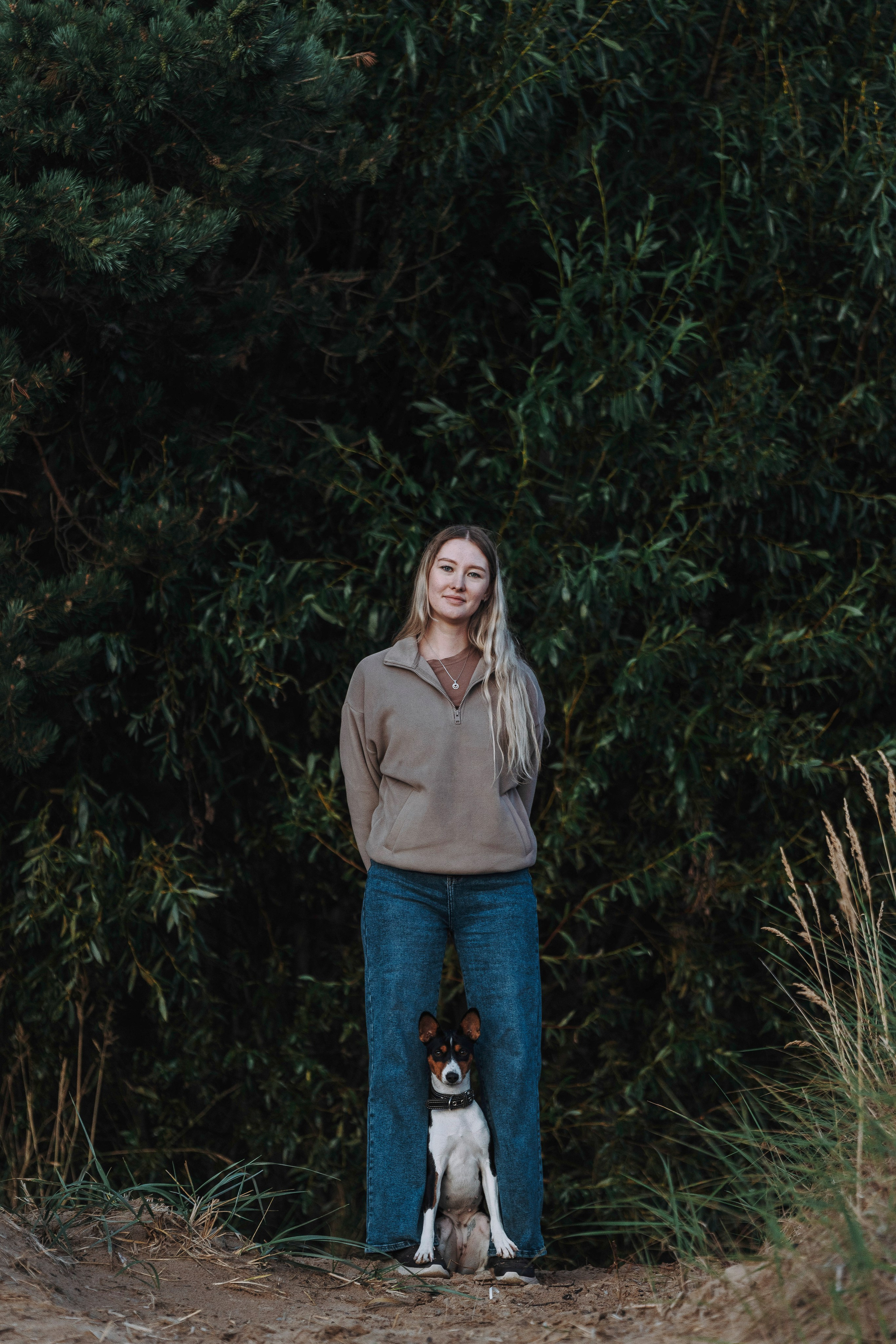 Екатерина и Дива. Фотограф анималист в Спб недорого Олеся Майорова