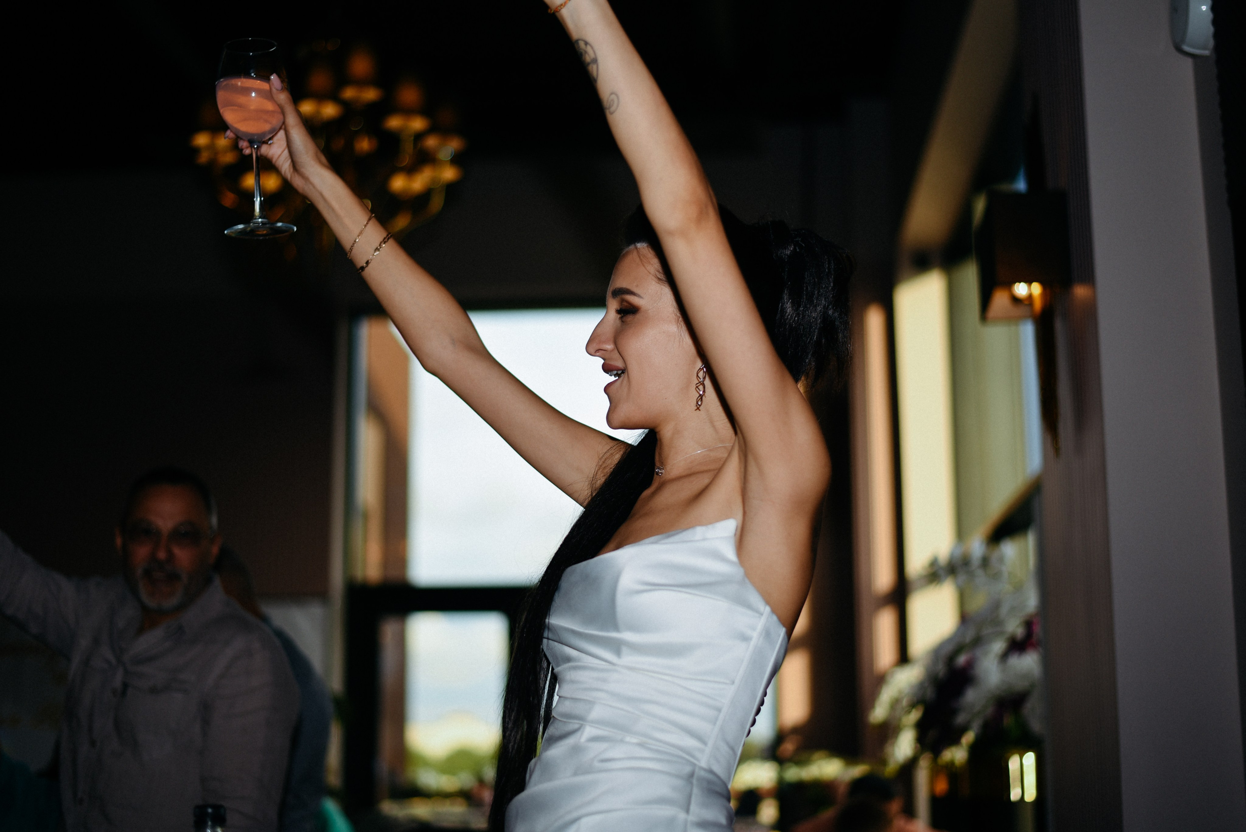 Виктор и Ангелина Банкет на 100 гостей Ресторан Segreto. Фотограф Лола Волна, город Москва