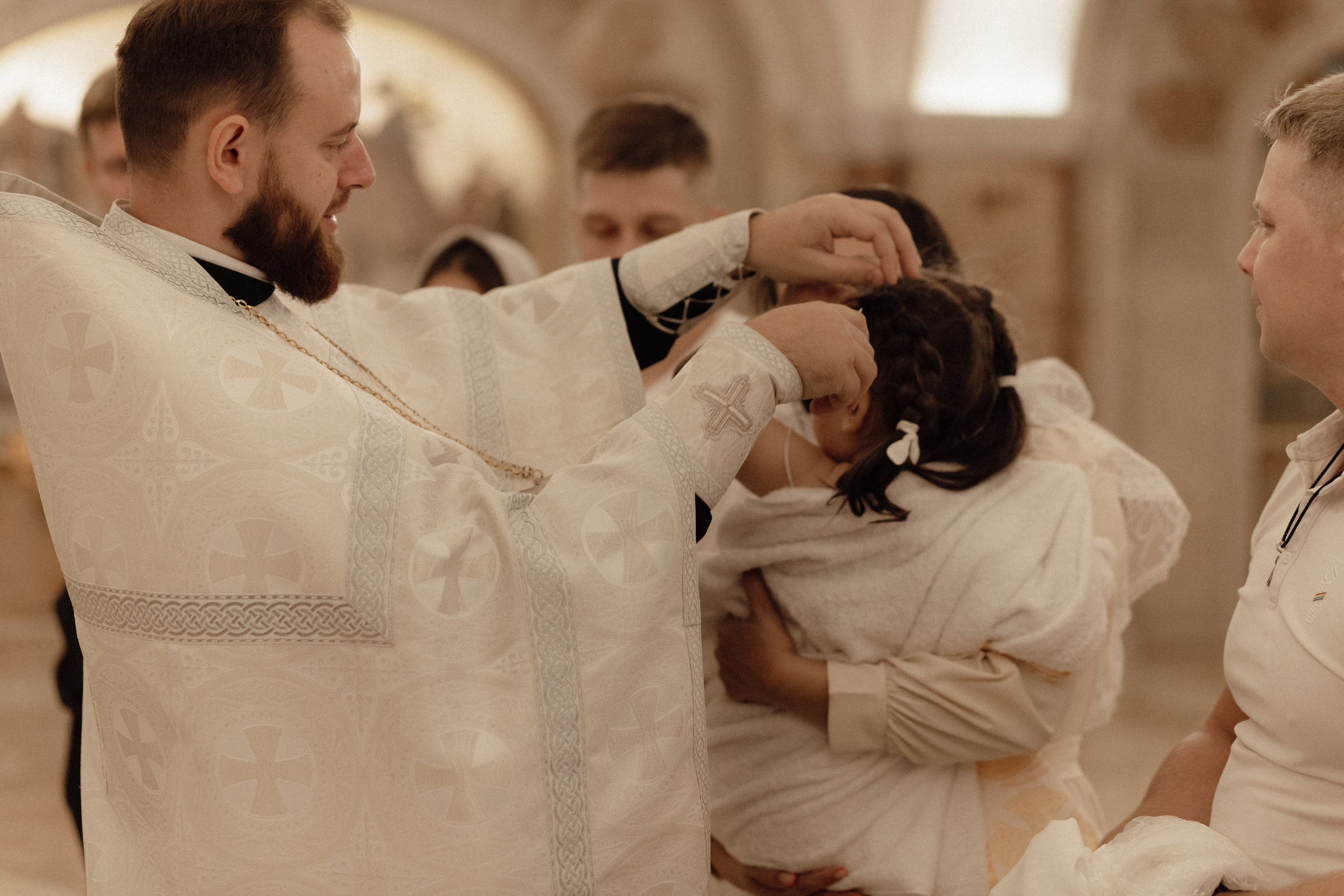 Крещение Киры. Семейный и свадебный фотограф в Челябинске Мария Леонтьева