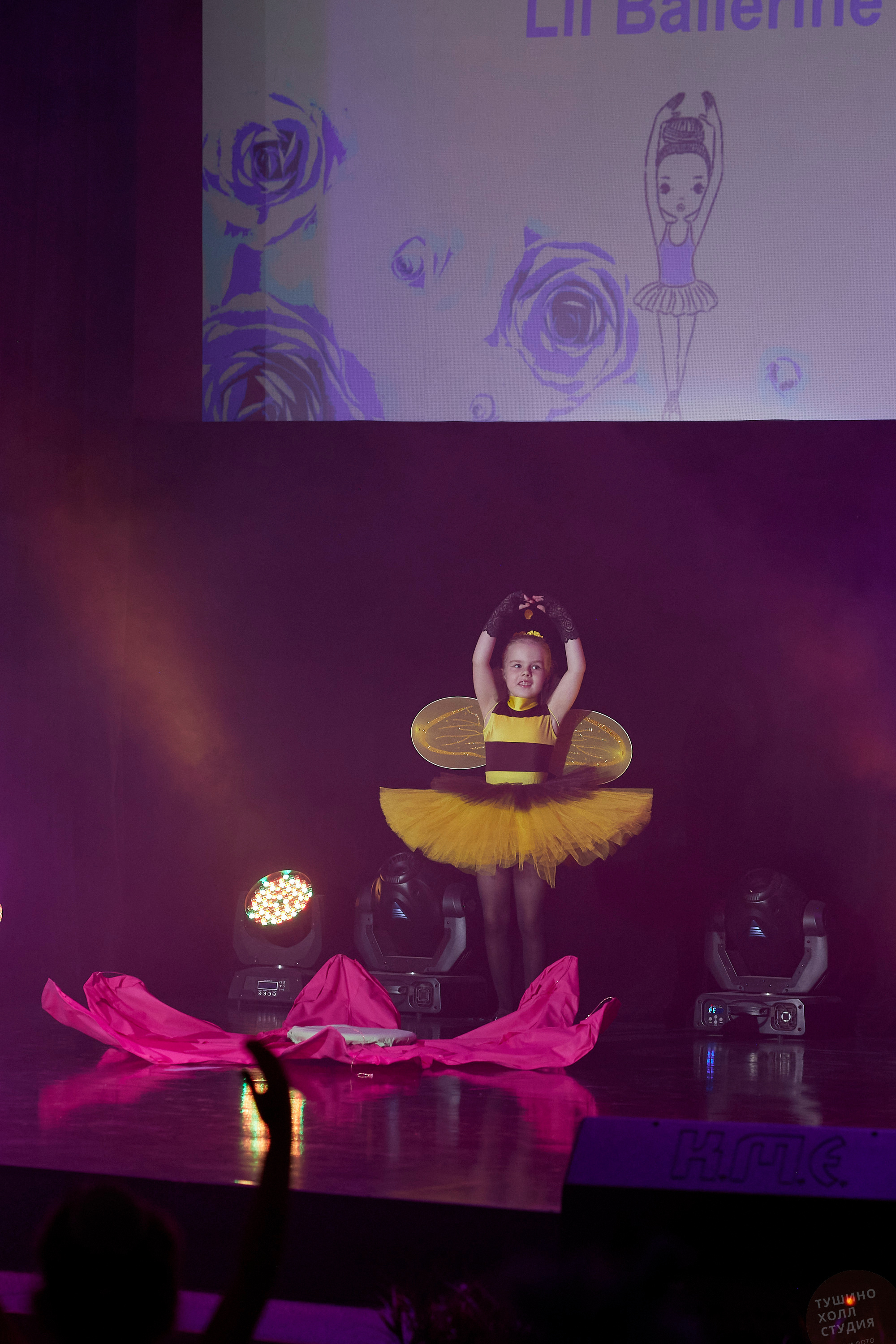 Lil Ballerine детская школа балета. Концерт в Тушино Холл. Фотографъ Сергѣевъ. Поймать мгновеніе