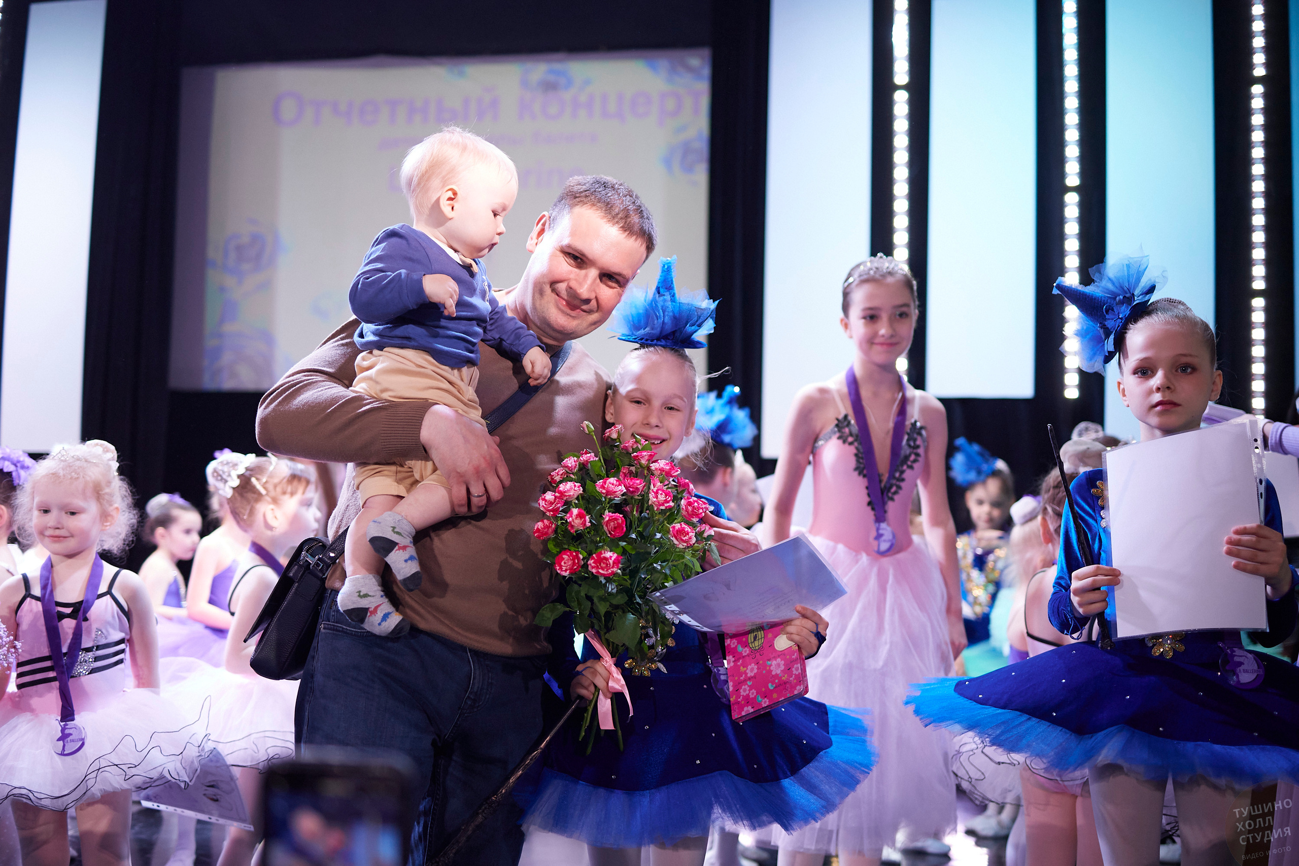 Lil Ballerine детская школа балета. Концерт в Тушино Холл. Фотографъ Сергѣевъ. Поймать мгновеніе