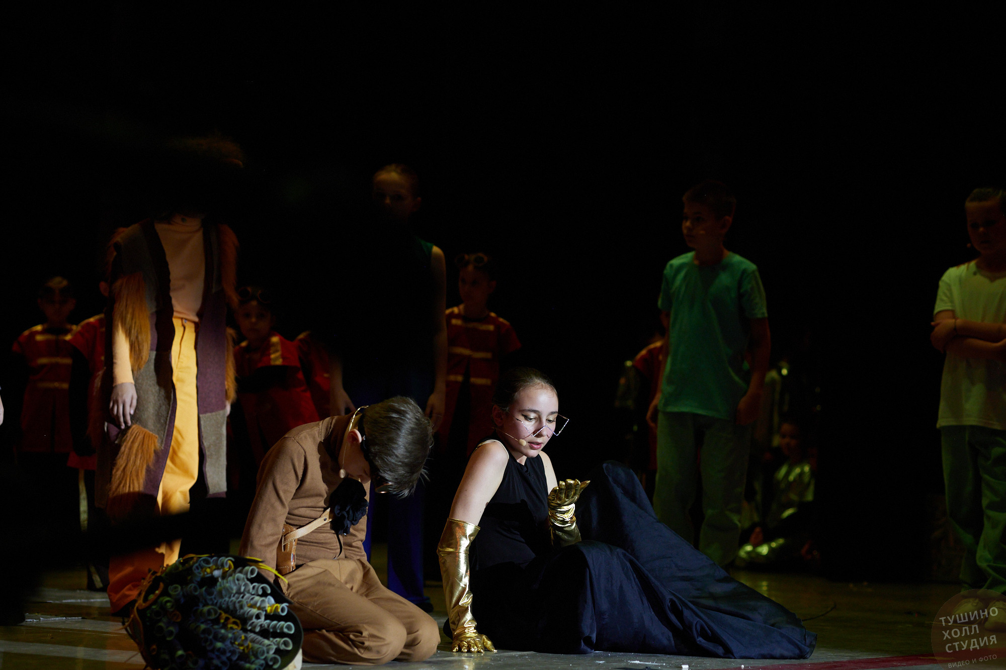 Спектакль «Волшебник из страны Оз». Школа «Инсайд». Фотографъ Сергѣевъ. Поймать мгновеніе