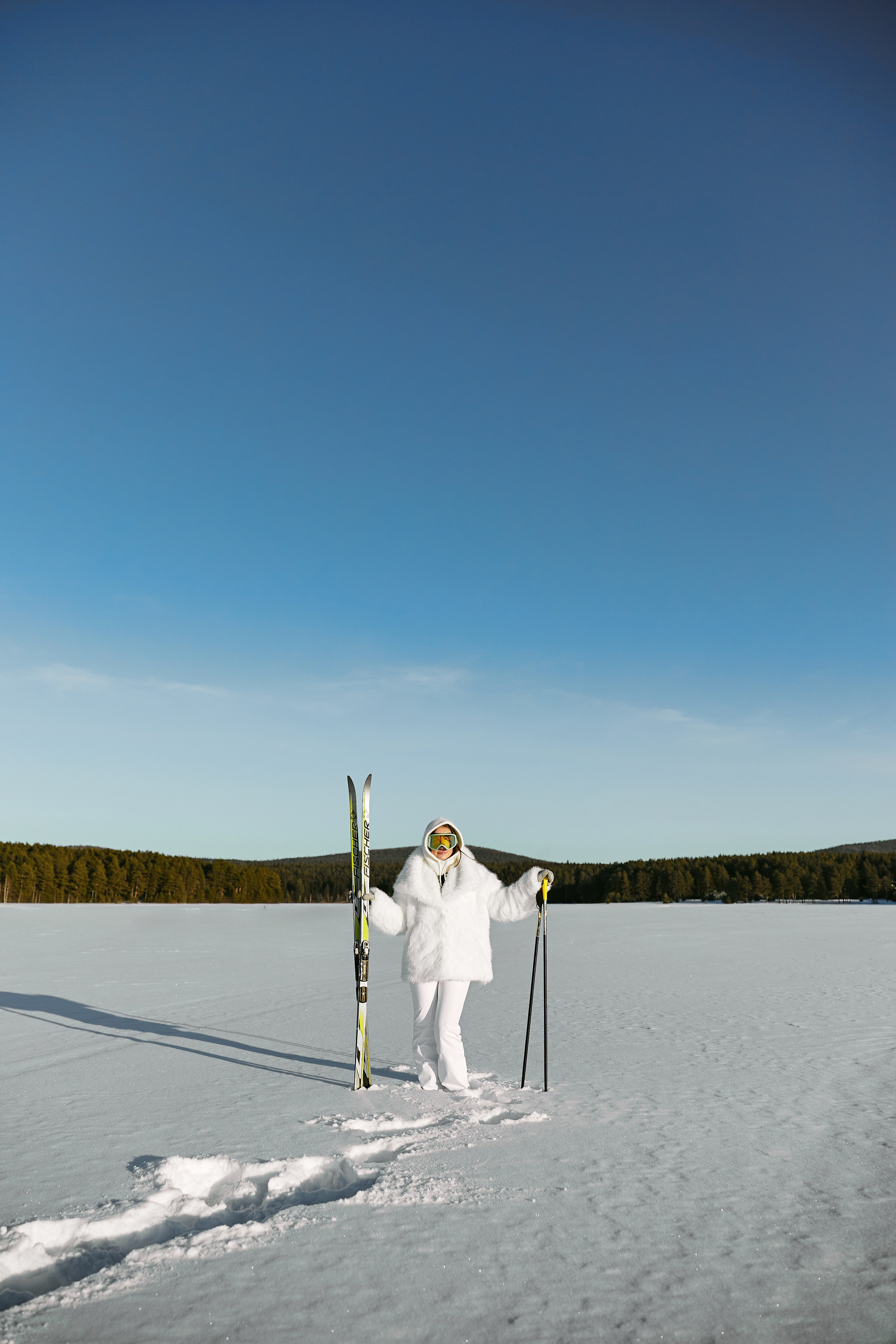 Лыжница. Александр и Евгения Фокины — фотограф Екатеринбург, Первоуральск