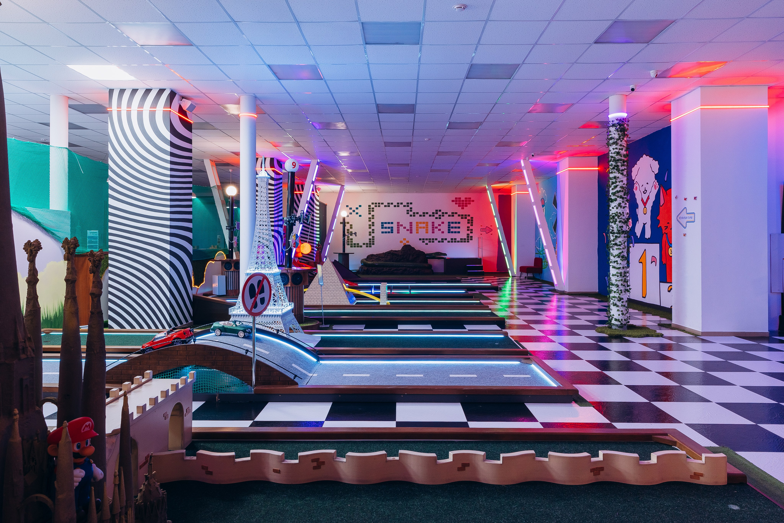 Мини-гольф центр «Огогольф». Свадебный фотограф Пенза