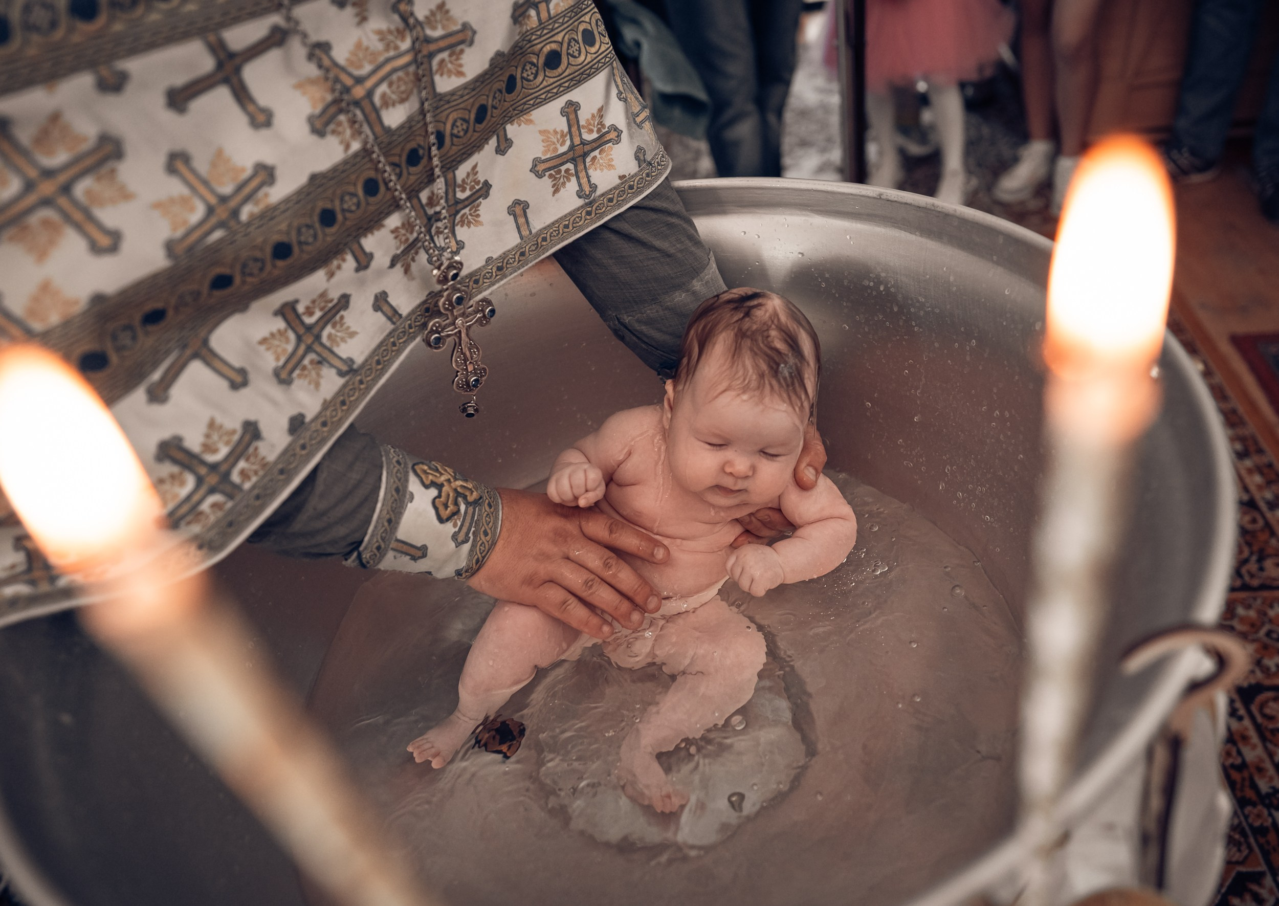 Крещение в храме Свт.Спиридона Тримифунтского г. Севастополь. Церковный фотограф Севастополь
