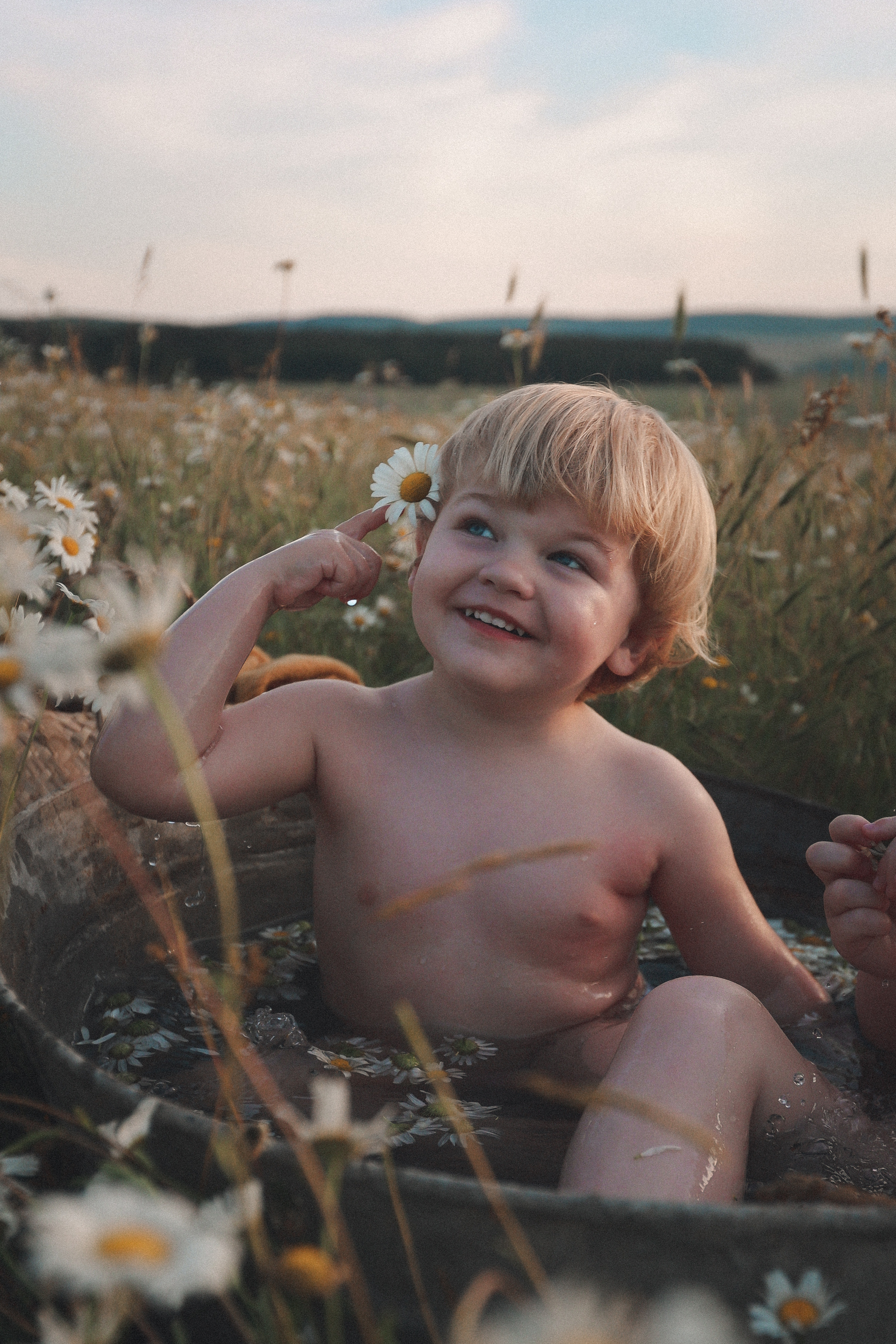 Дети в тазике. Фотосессии в Крыму. Добро пожаловать в мой Мир