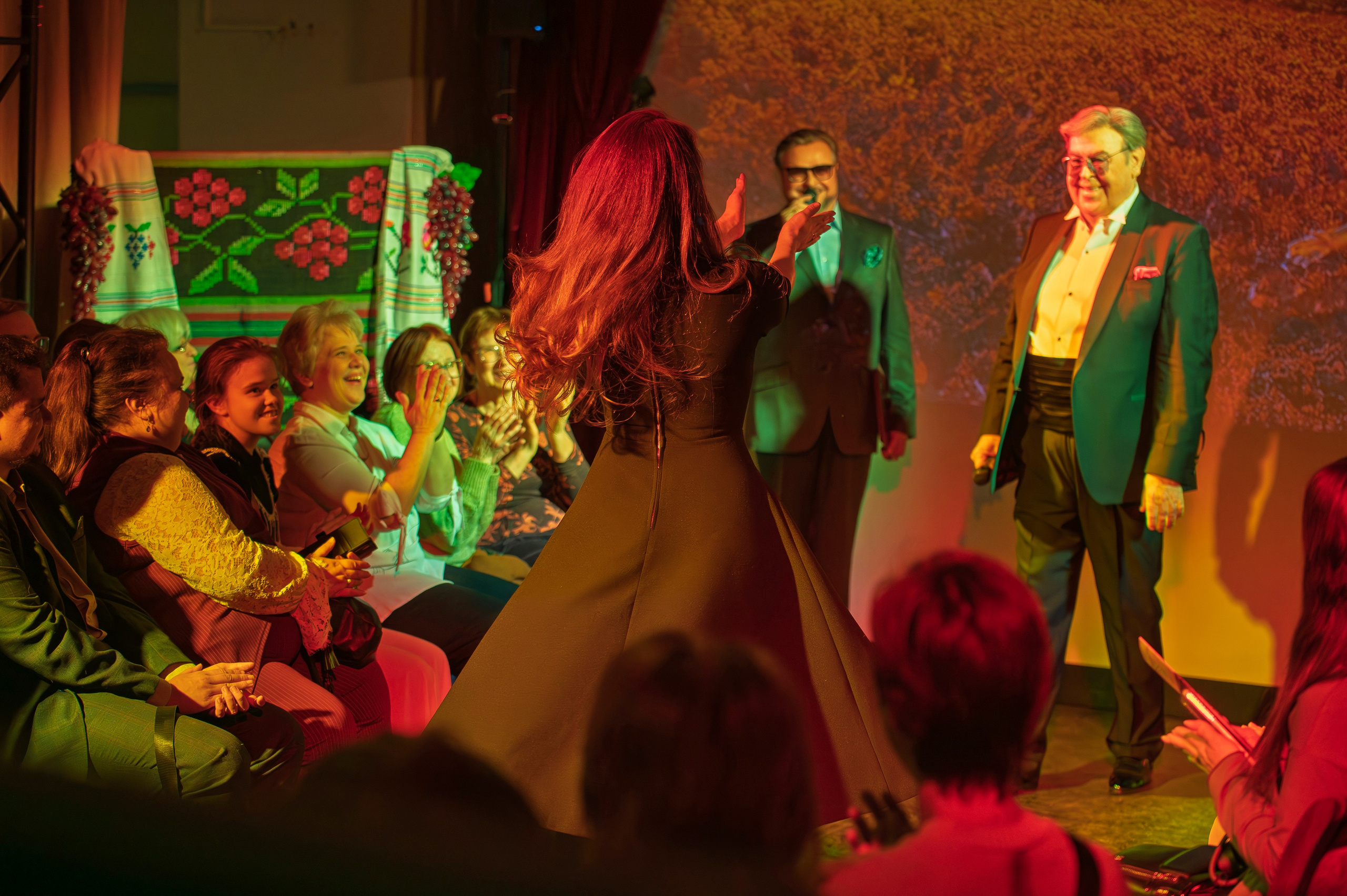 Вечер памяти Лилии Амарфий в камерном пространстве Московского театра оперетты. 2025. Фотограф Анна Мельникова | Москва