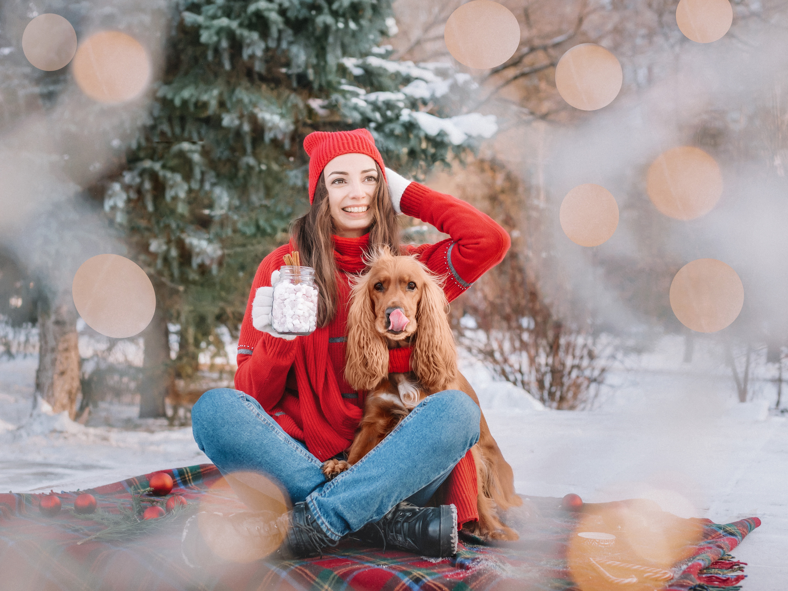 Новогодняя фотосессия для Кати и Марвела. Церковный фотограф на Таинство Крещения и Венчания в Оренбурге и Оренбургской области Екатерина Белкина