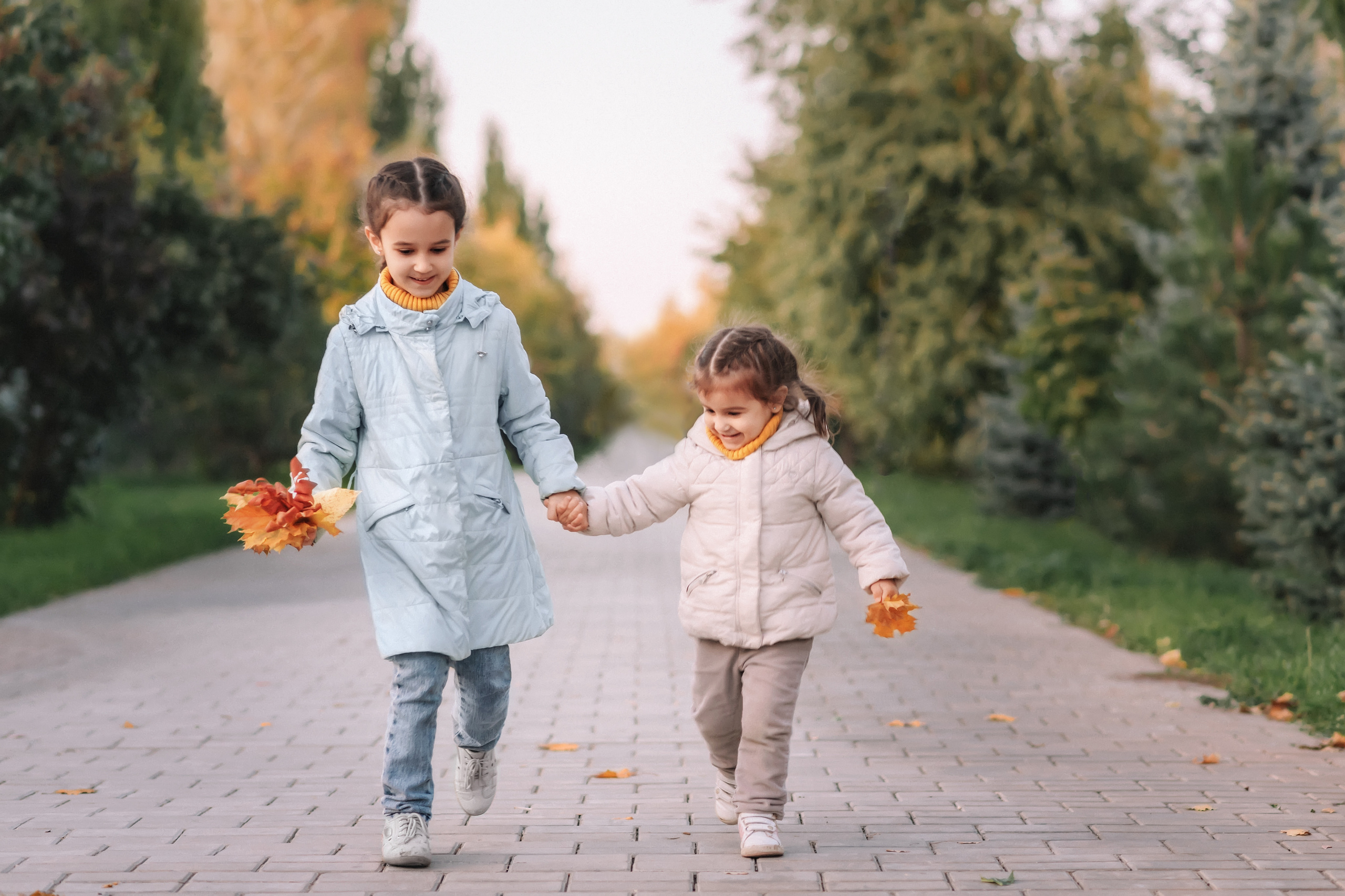 Осенняя прогулка. Церковный фотограф на Таинство Крещения и Венчания в Оренбурге и Оренбургской области Екатерина Белкина