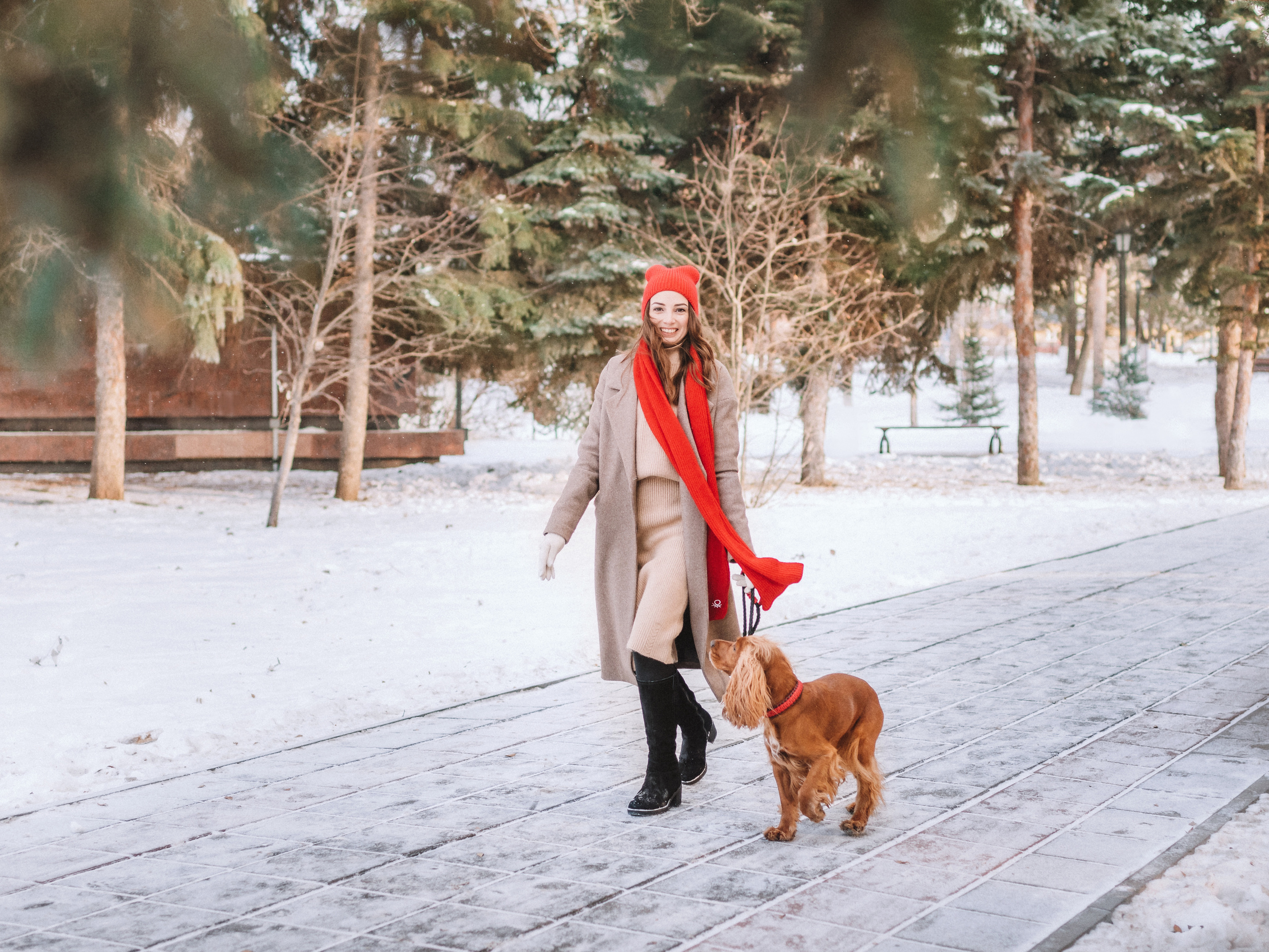 Новогодняя фотосессия для Кати и Марвела. Церковный фотограф на Таинство Крещения и Венчания в Оренбурге и Оренбургской области Екатерина Белкина