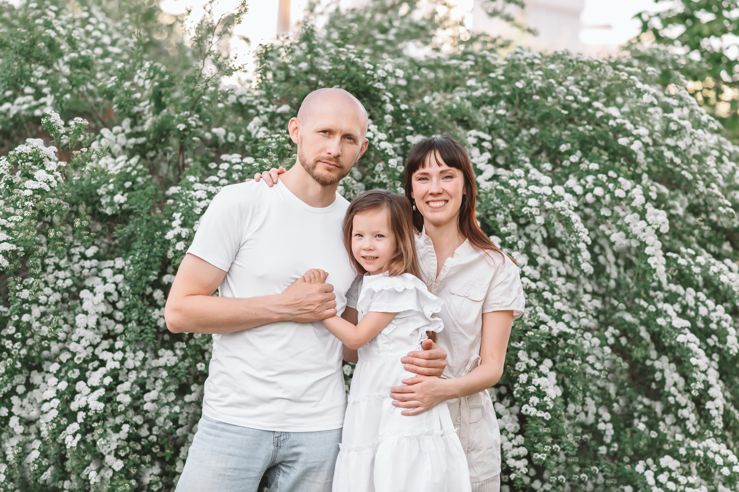 Май. Зиля, Юра и Алиса. Церковный фотограф на Таинство Крещения и Венчания в Оренбурге и Оренбургской области Екатерина Белкина