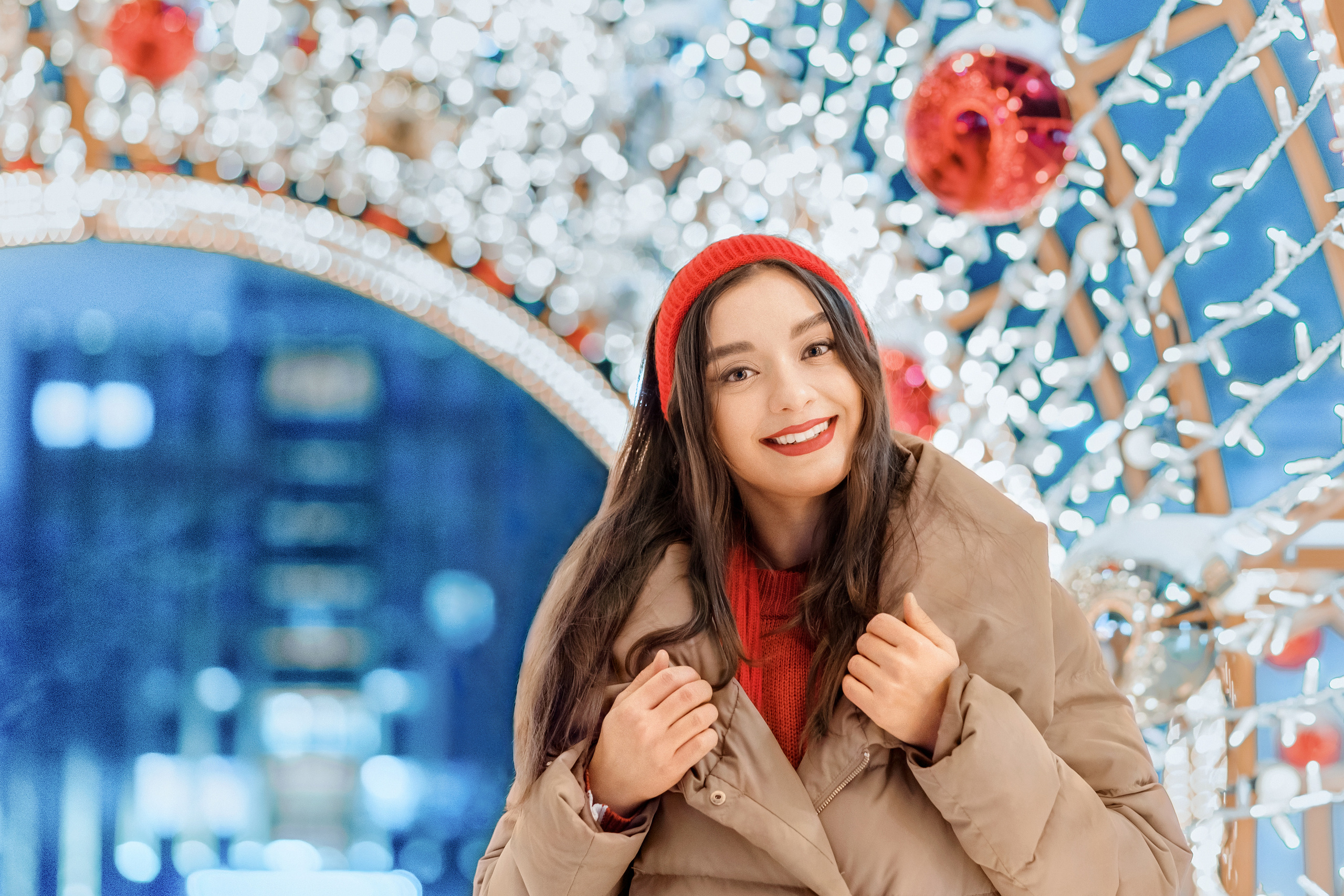 Новогодняя фотосессия. Лиза. Церковный фотограф на Таинство Крещения и Венчания в Оренбурге и Оренбургской области Екатерина Белкина