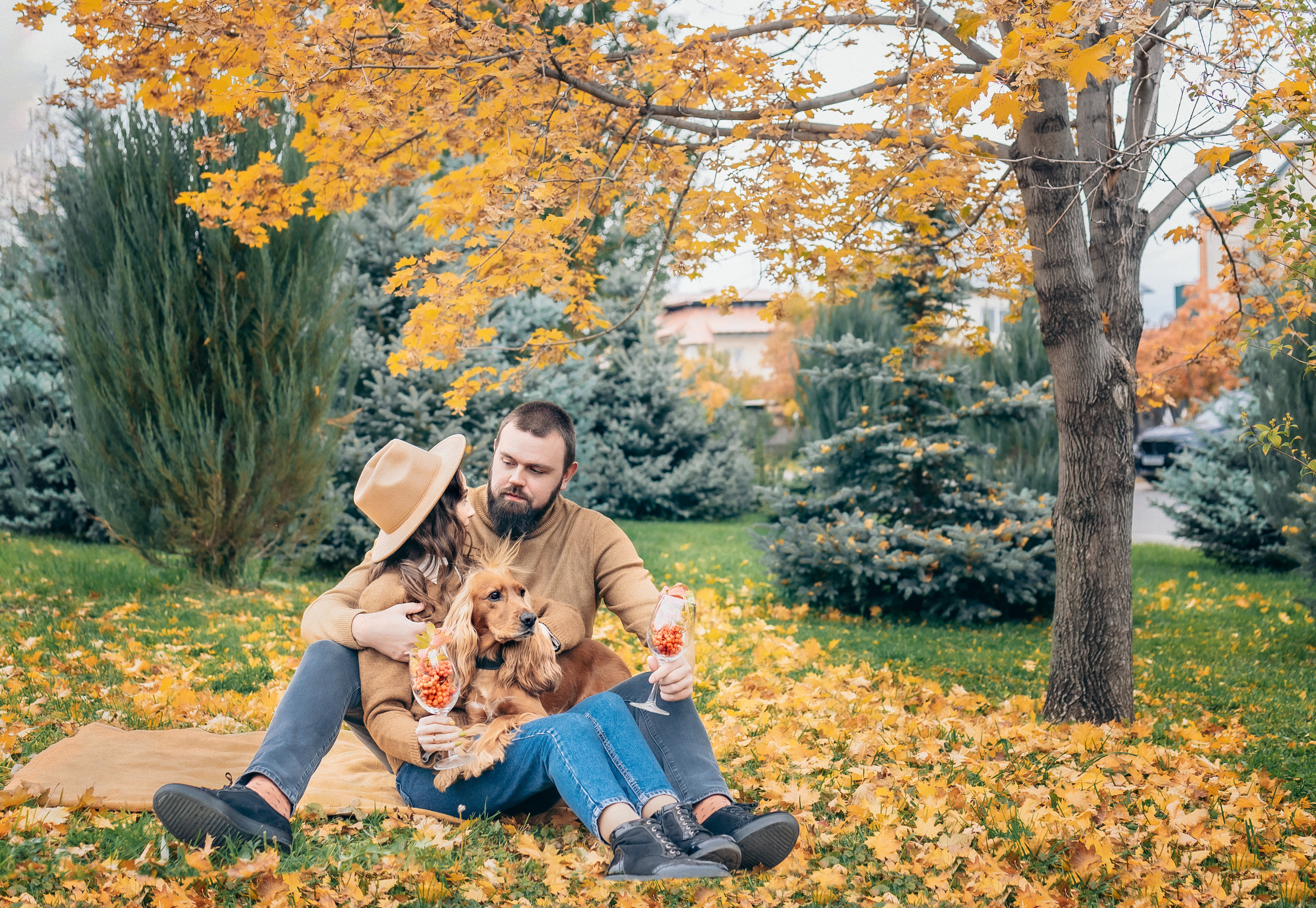 Осенняя фотосессия. Церковный фотограф на Таинство Крещения и Венчания в Оренбурге и Оренбургской области Екатерина Белкина