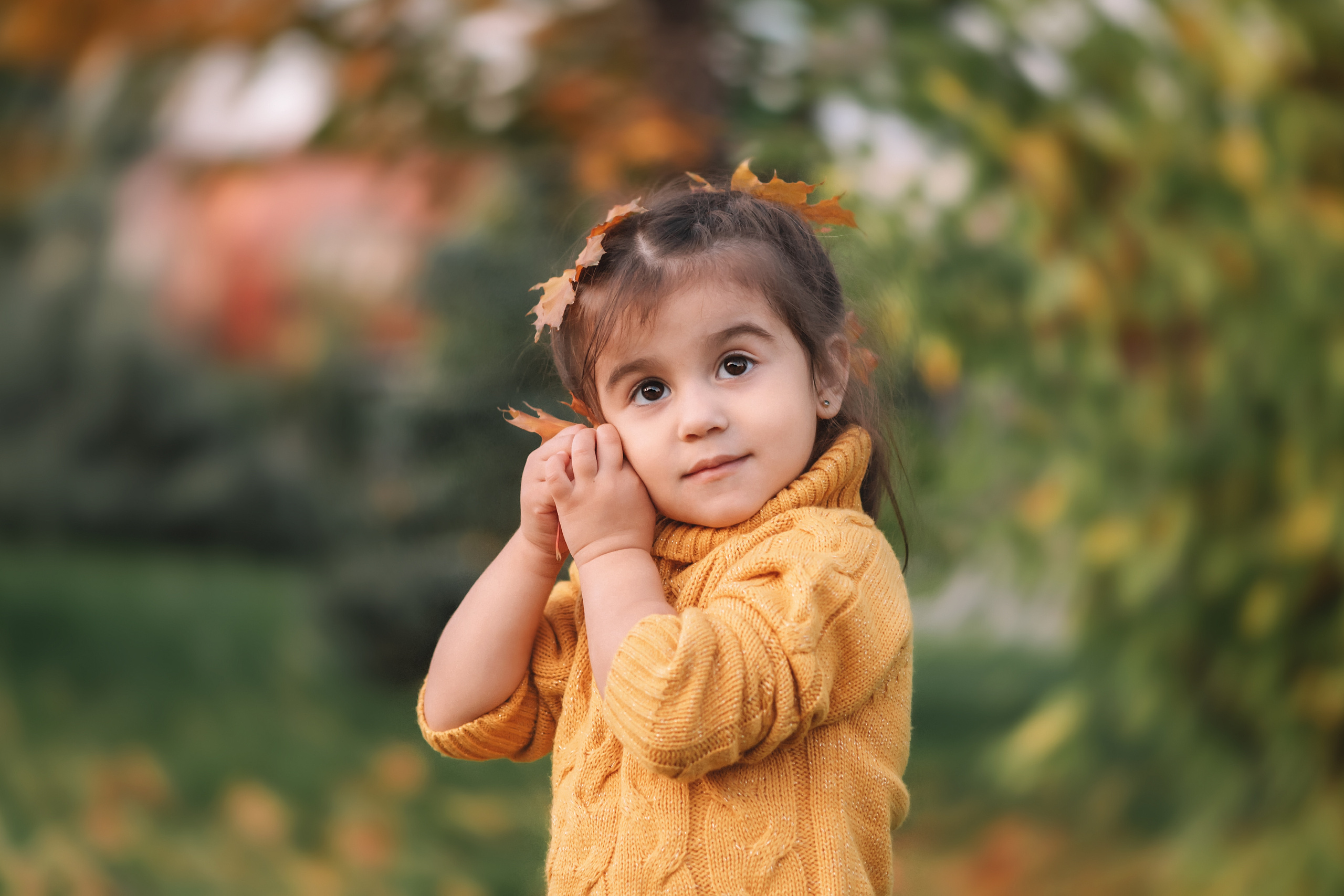 Осенняя прогулка. Церковный фотограф на Таинство Крещения и Венчания в Оренбурге и Оренбургской области Екатерина Белкина