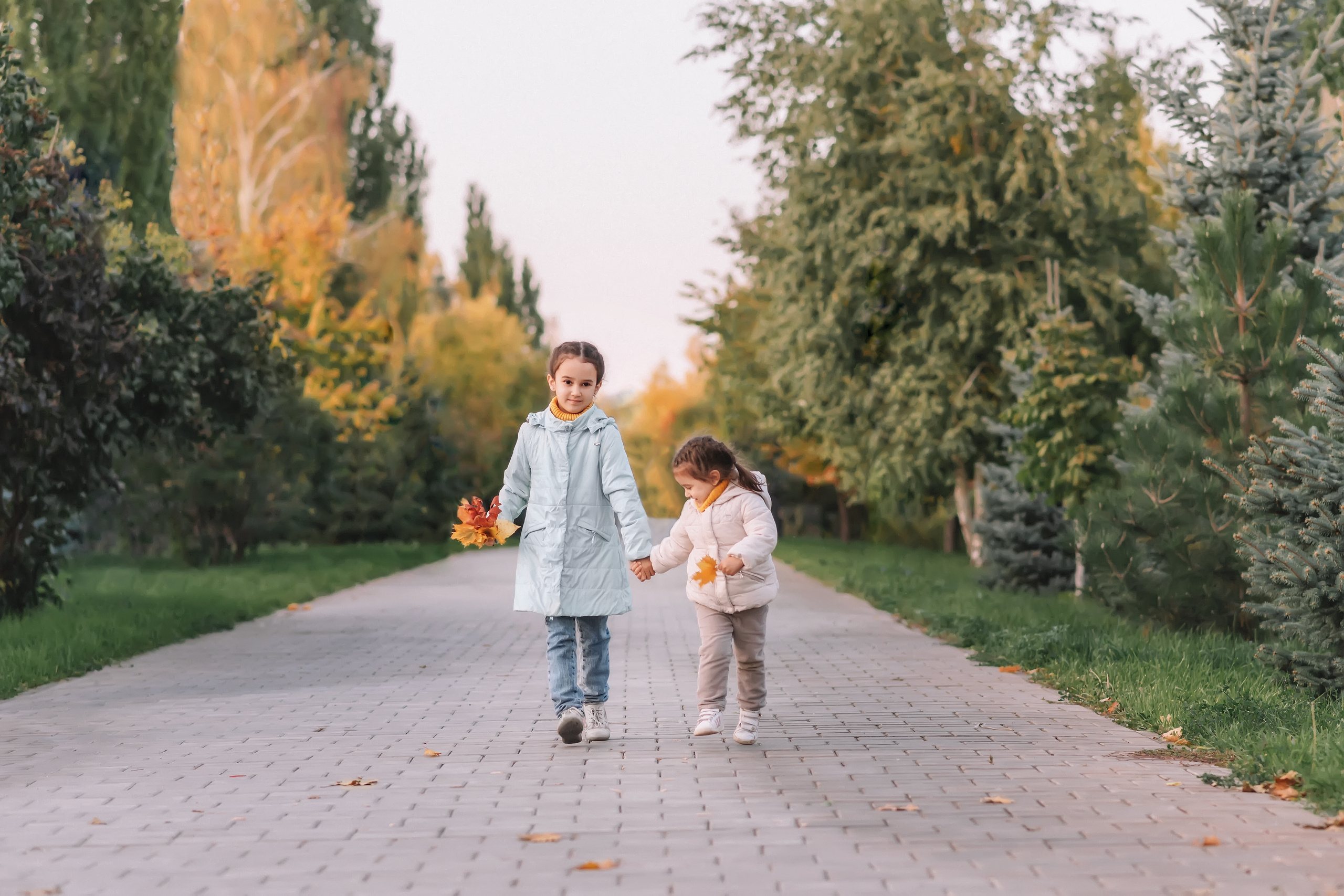 Осенняя прогулка. Церковный фотограф на Таинство Крещения и Венчания в Оренбурге и Оренбургской области Екатерина Белкина