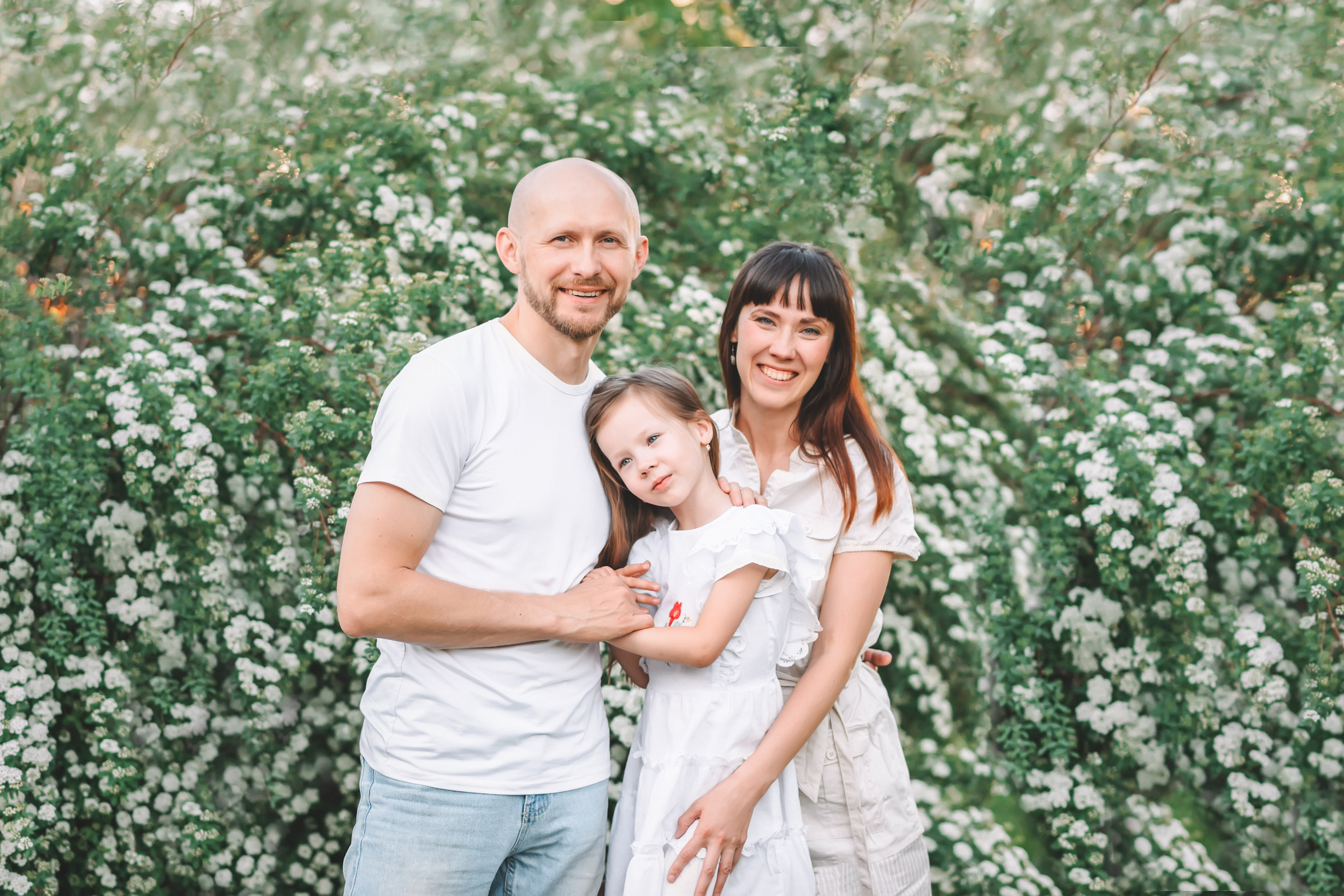 Май. Зиля, Юра и Алиса. Церковный фотограф на Таинство Крещения и Венчания в Оренбурге и Оренбургской области Екатерина Белкина