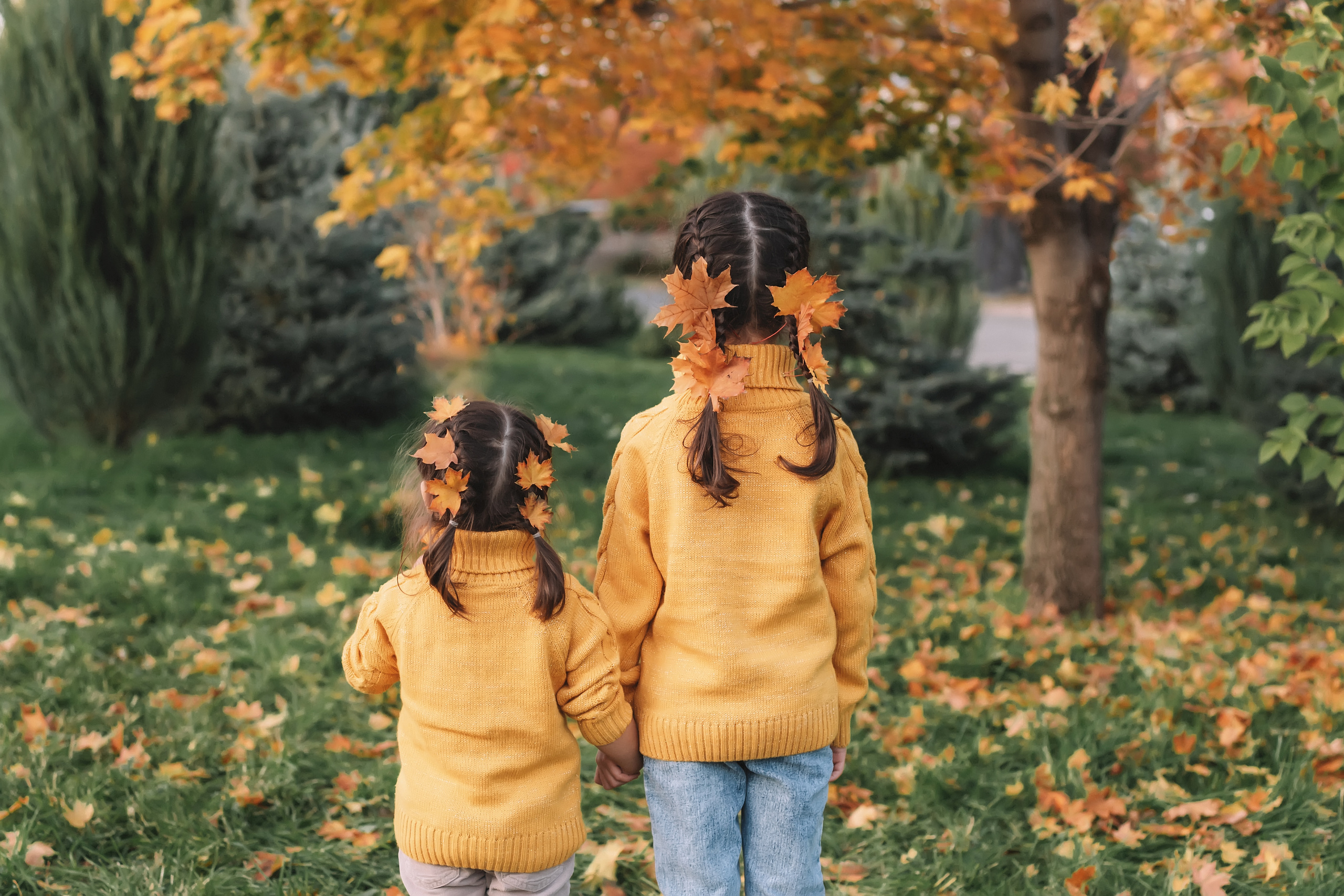 Осенняя прогулка. Церковный фотограф на Таинство Крещения и Венчания в Оренбурге и Оренбургской области Екатерина Белкина