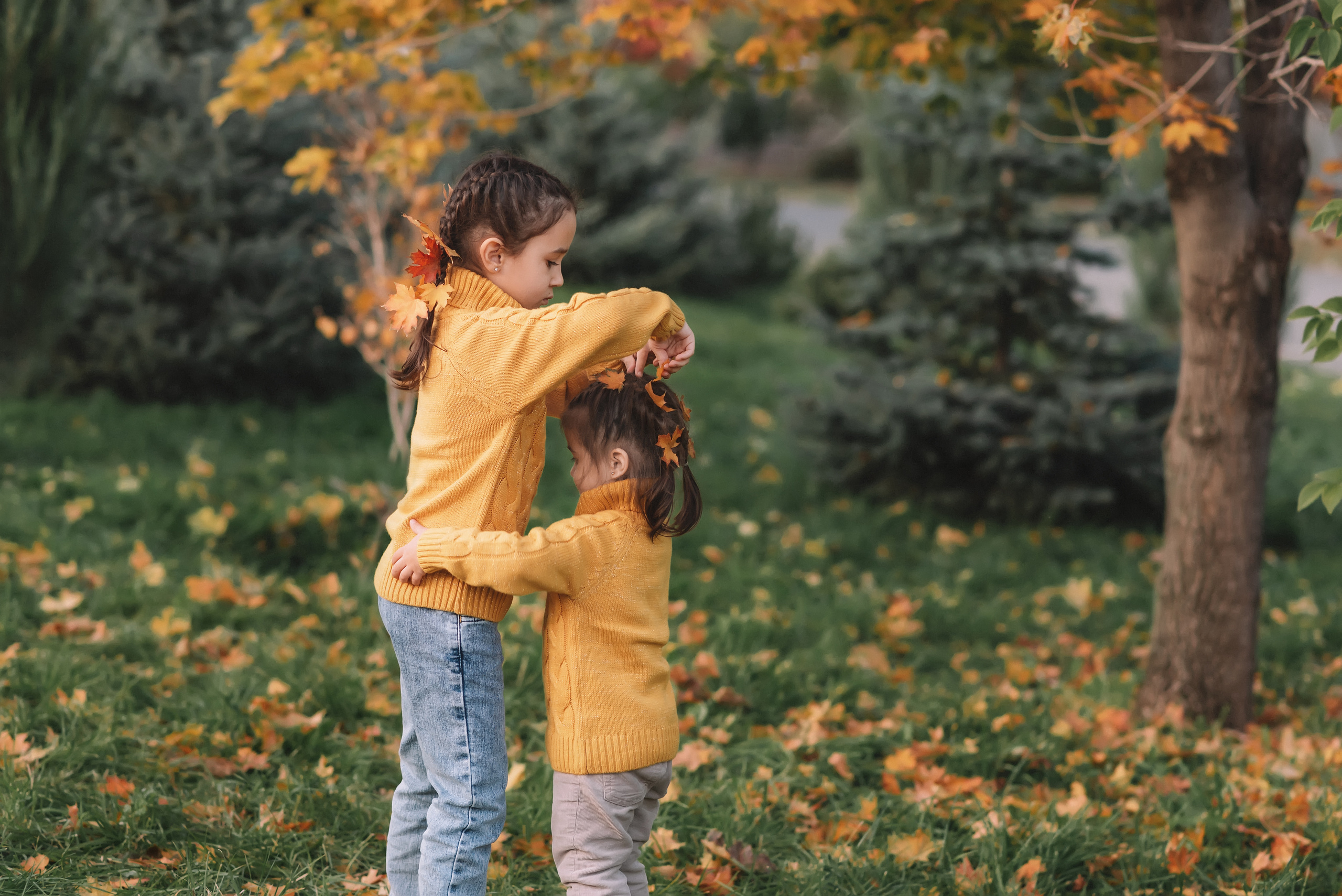 Осенняя прогулка. Церковный фотограф на Таинство Крещения и Венчания в Оренбурге и Оренбургской области Екатерина Белкина