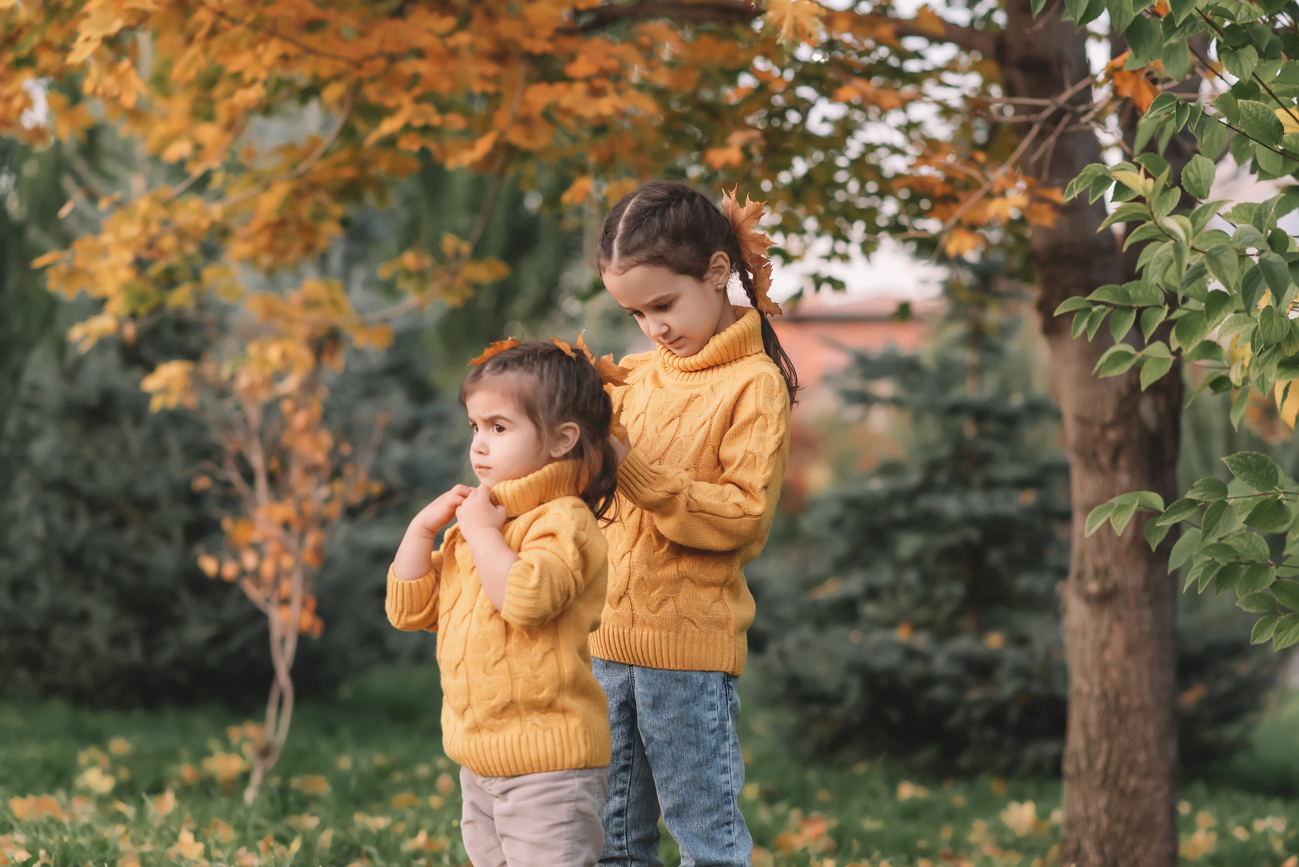 Осенняя прогулка. Церковный фотограф на Таинство Крещения и Венчания в Оренбурге и Оренбургской области Екатерина Белкина