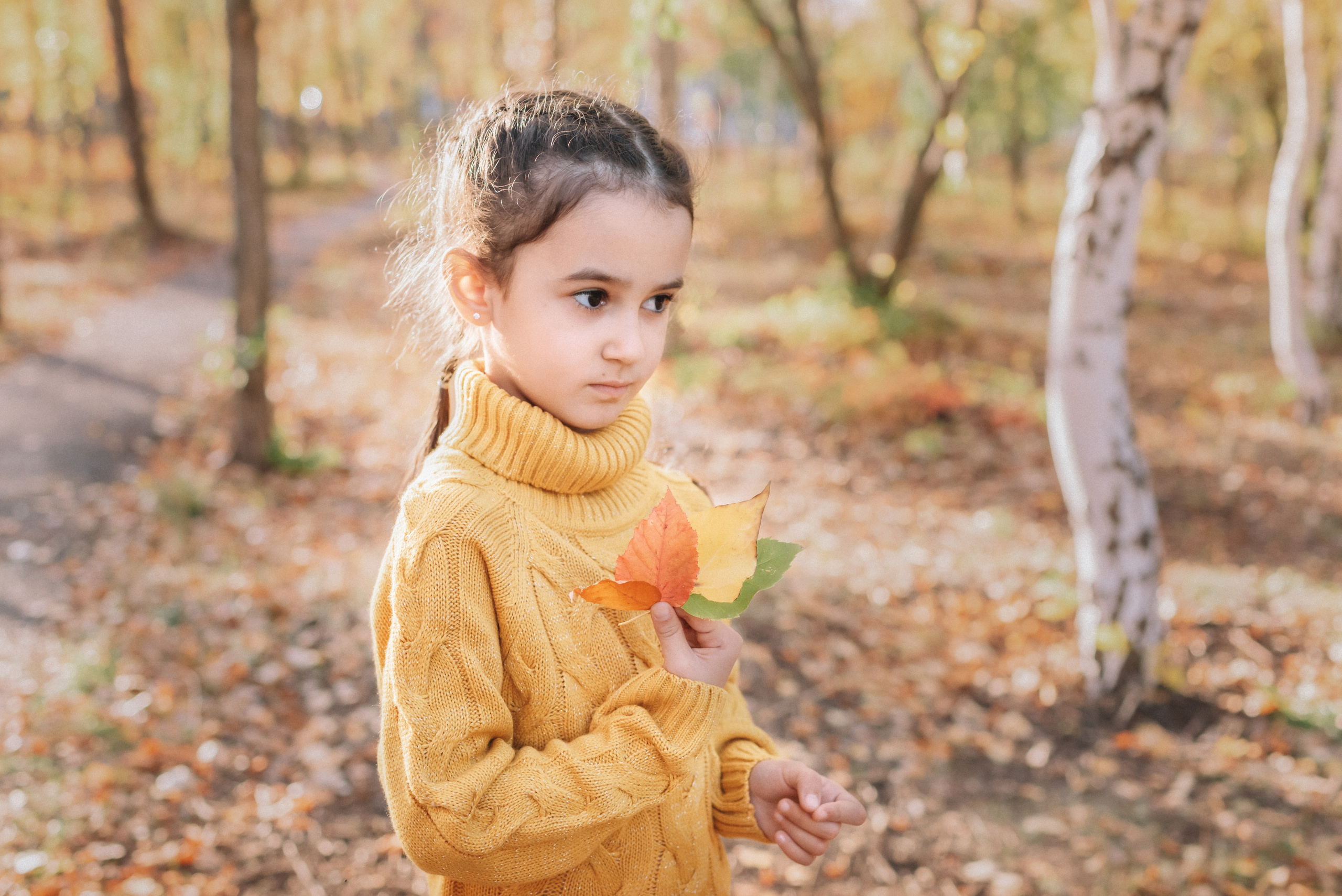 Осенняя прогулка. Церковный фотограф на Таинство Крещения и Венчания в Оренбурге и Оренбургской области Екатерина Белкина