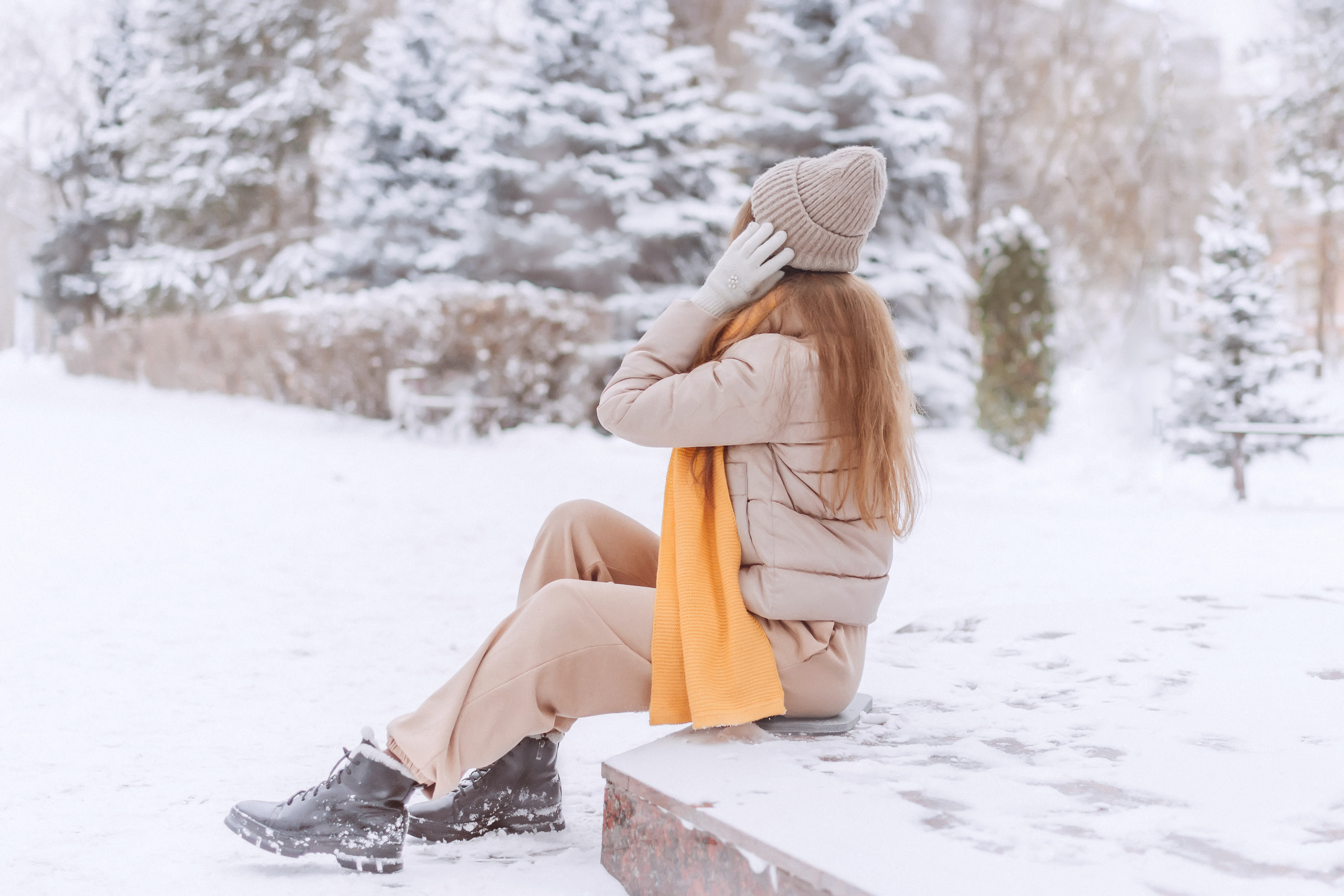 Зимняя фотосессия. Николетта. Церковный фотограф на Таинство Крещения и Венчания в Оренбурге и Оренбургской области Екатерина Белкина