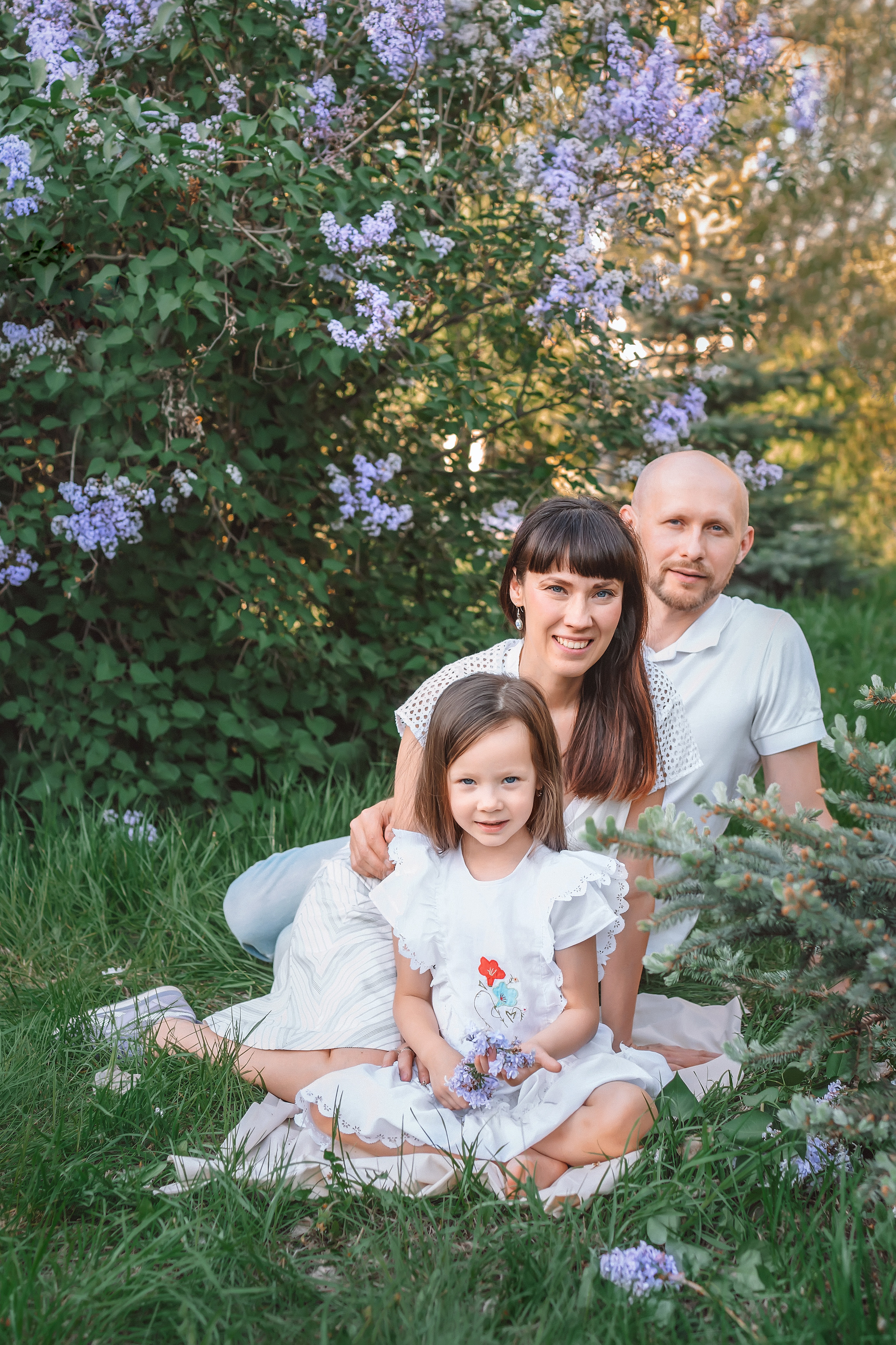 Май. Зиля, Юра и Алиса. Церковный фотограф на Таинство Крещения и Венчания в Оренбурге и Оренбургской области Екатерина Белкина