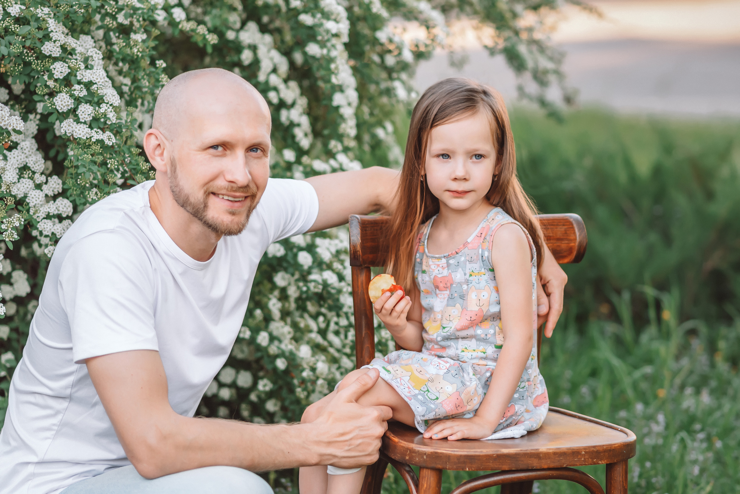 Май. Зиля, Юра и Алиса. Церковный фотограф на Таинство Крещения и Венчания в Оренбурге и Оренбургской области Екатерина Белкина