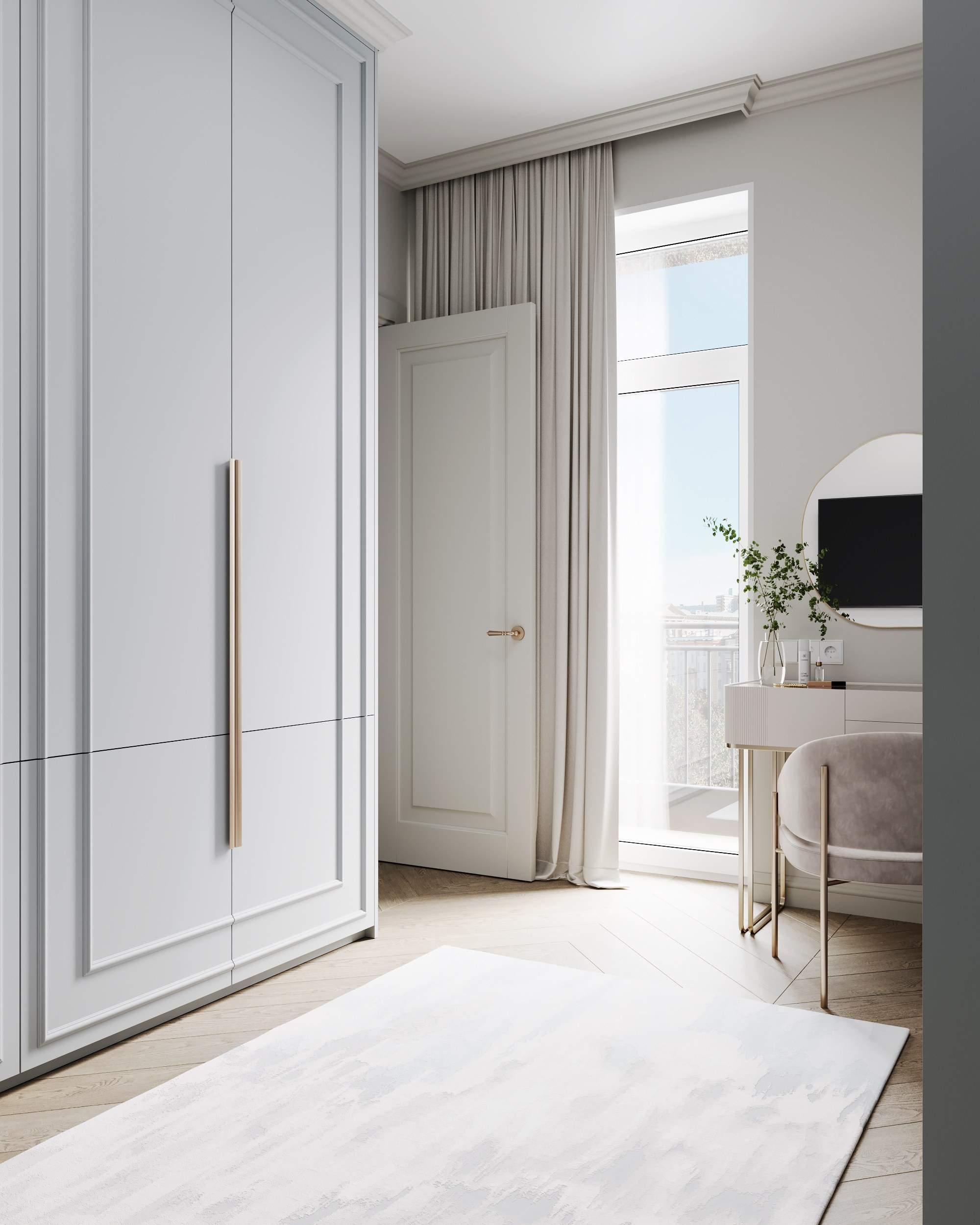 Color Classic. Дизайн интерьера | 3D визуализация | Миланская Марина