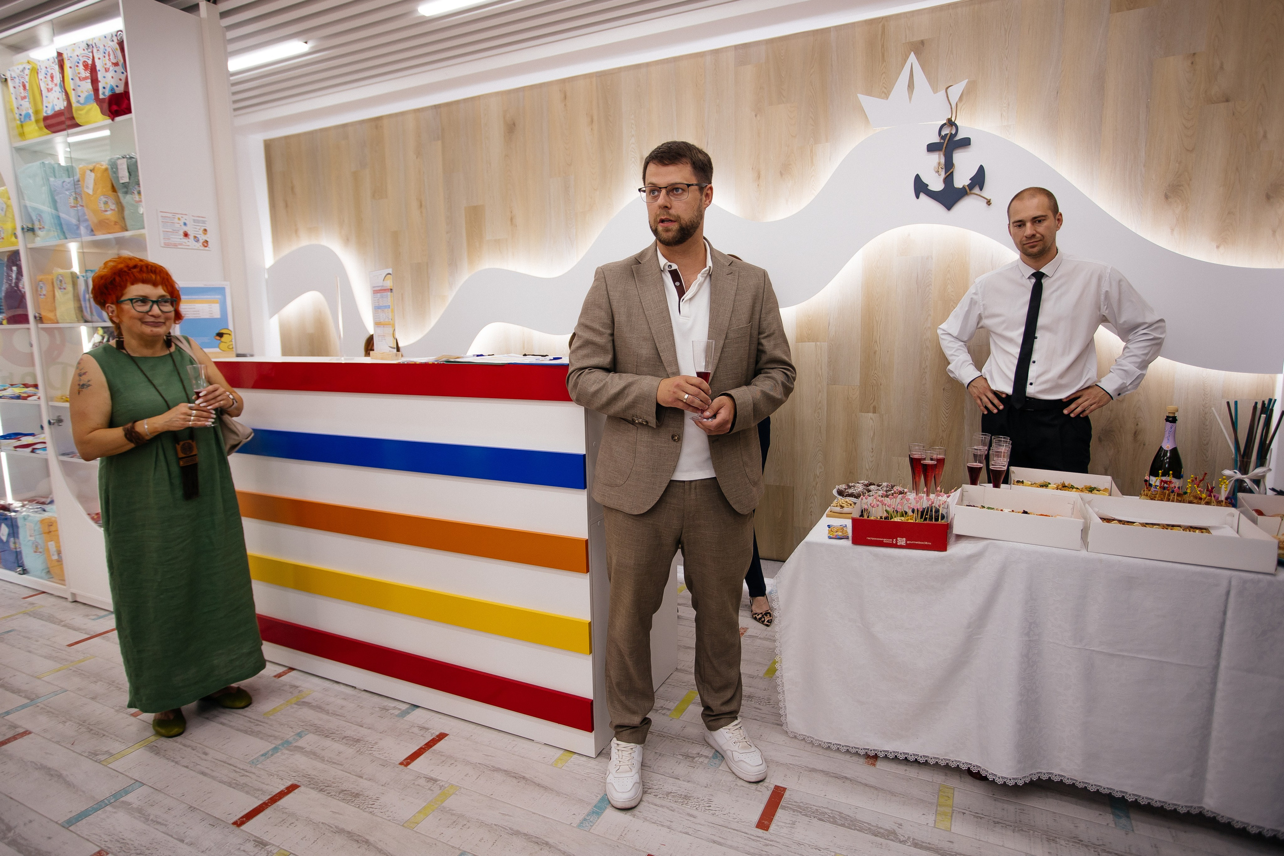 Открытие бассейна. Фотограф в Иркутске