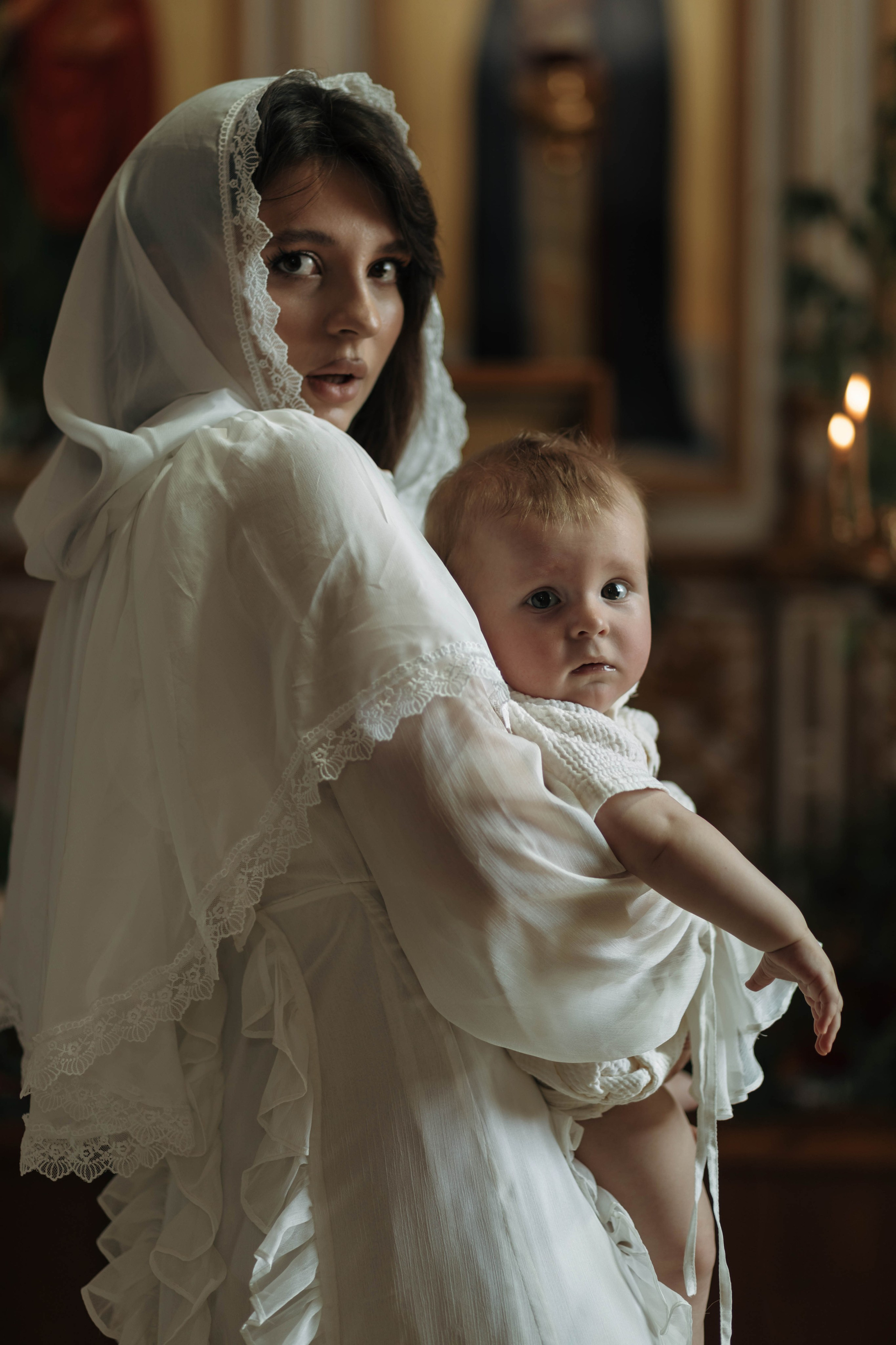 Таинство Крещения Льва. Фотограф Сальск Катерина