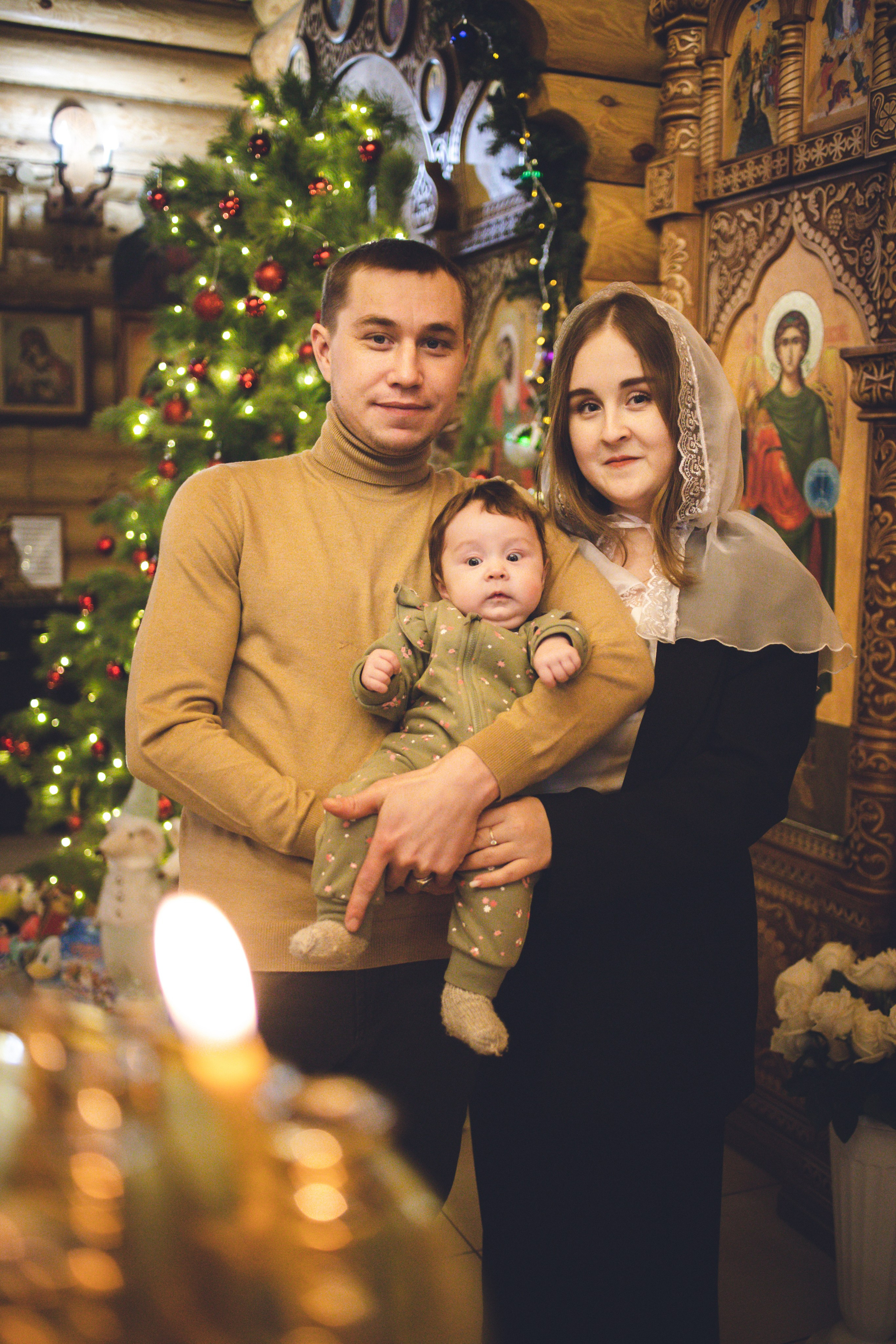 Таинство Крещения Мирославы. Семейный фотограф г. Димировград Андросова Екатерина