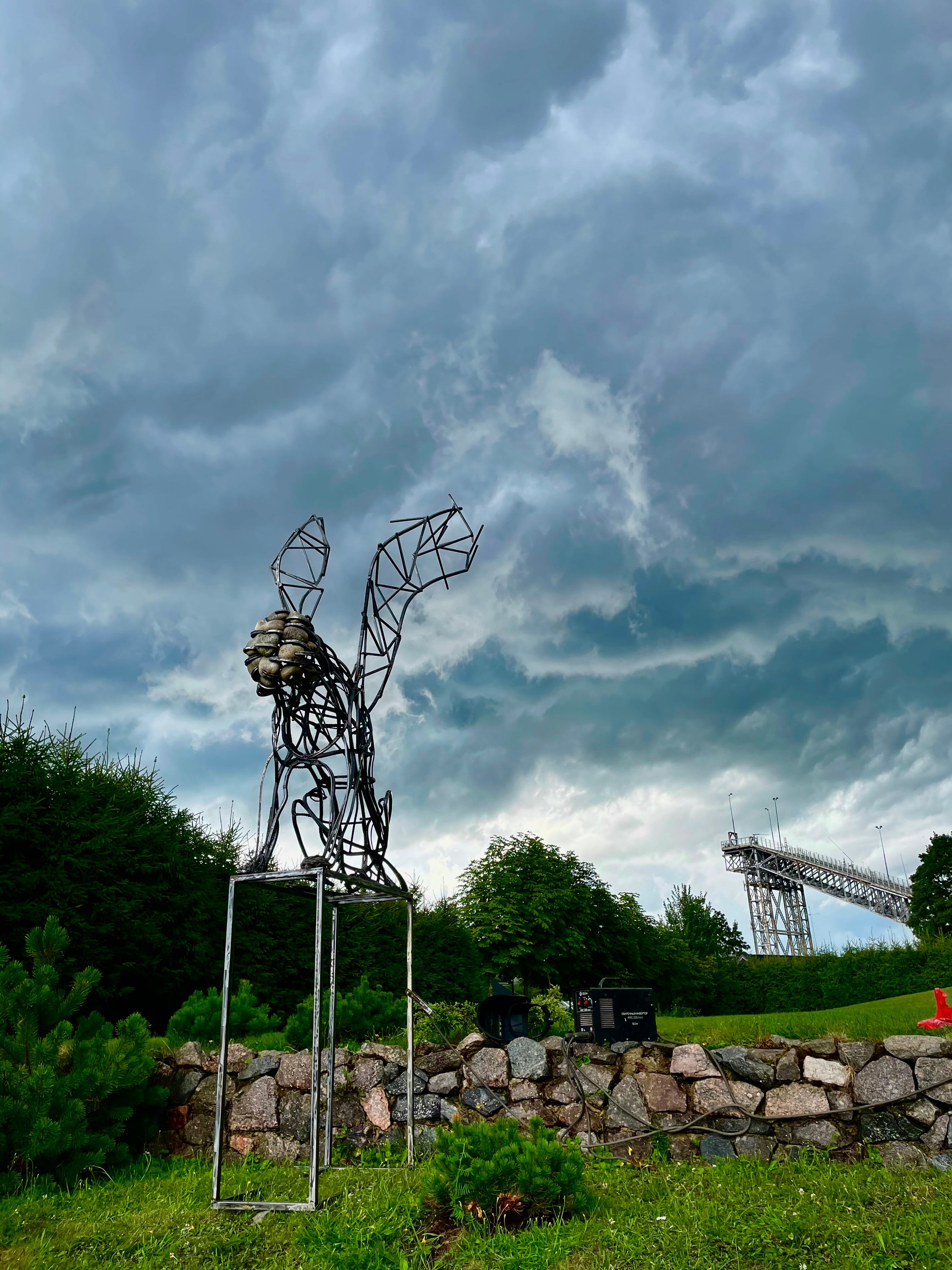 Страж / guard_ 2021. Художник — скульптор Антонина Фатхуллина