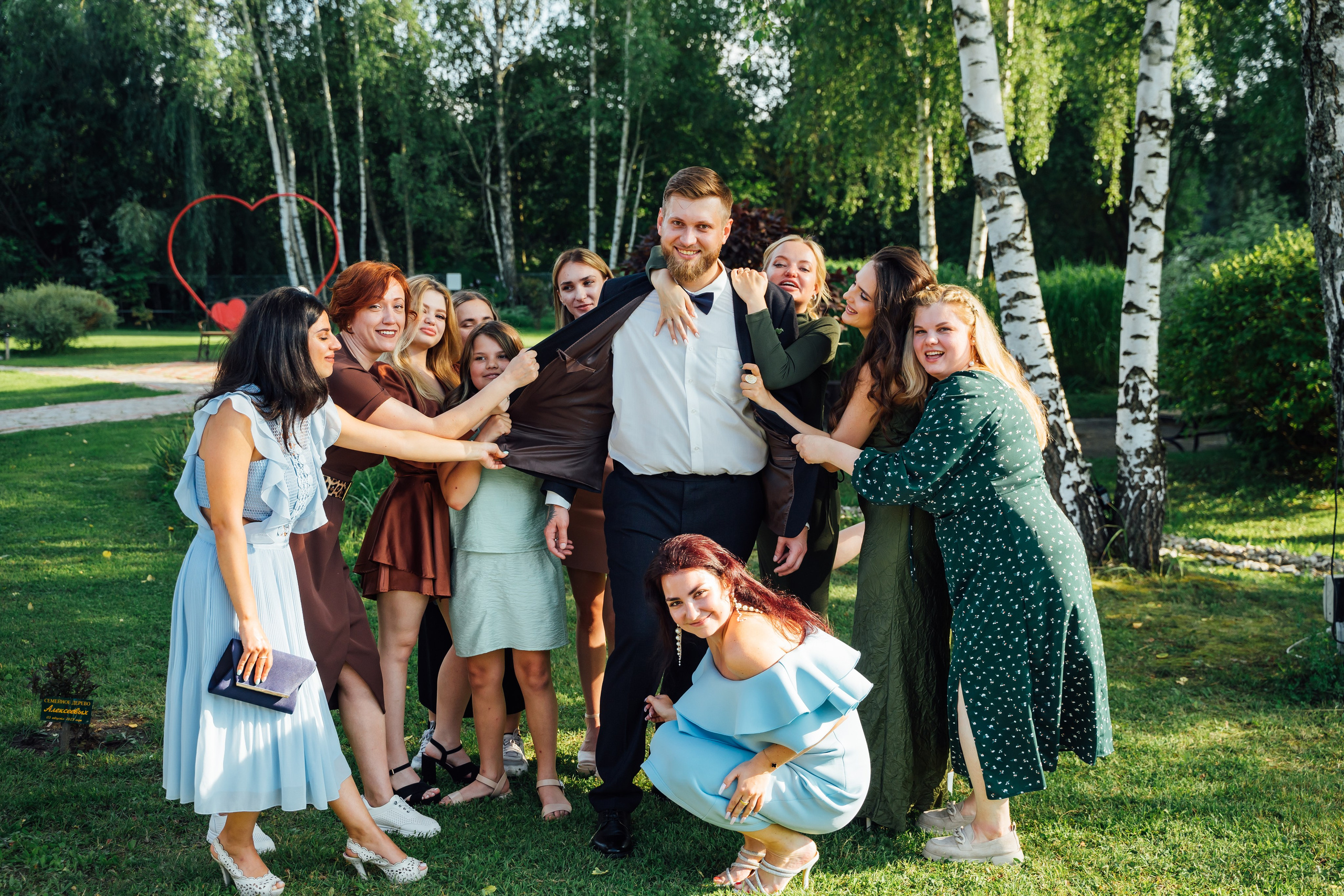 Дмитрий и Елизавета — свадебный день 25.07.2025. Свадебный фотограф в Коломне, Воскресенске, Егорьевске Владимир Петров