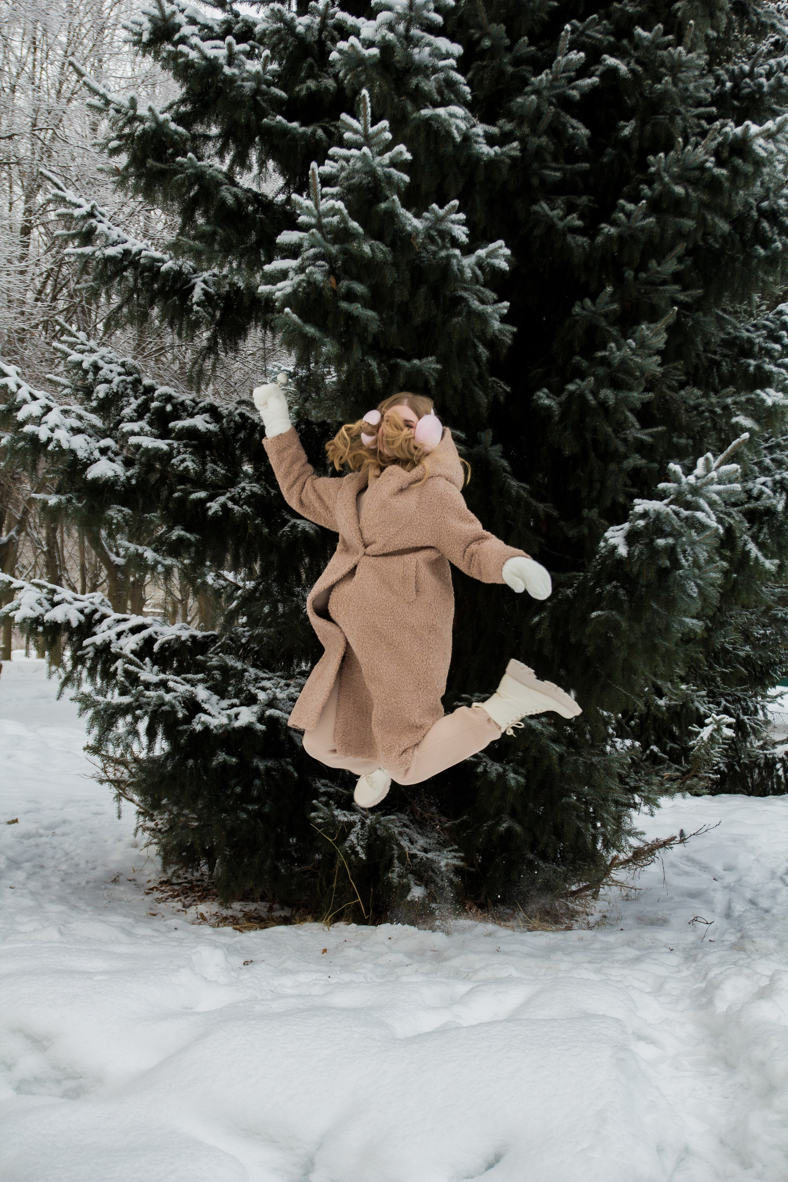 Зимняя прогулка. Женский портрет и немного больше в Санкт-Петербурге