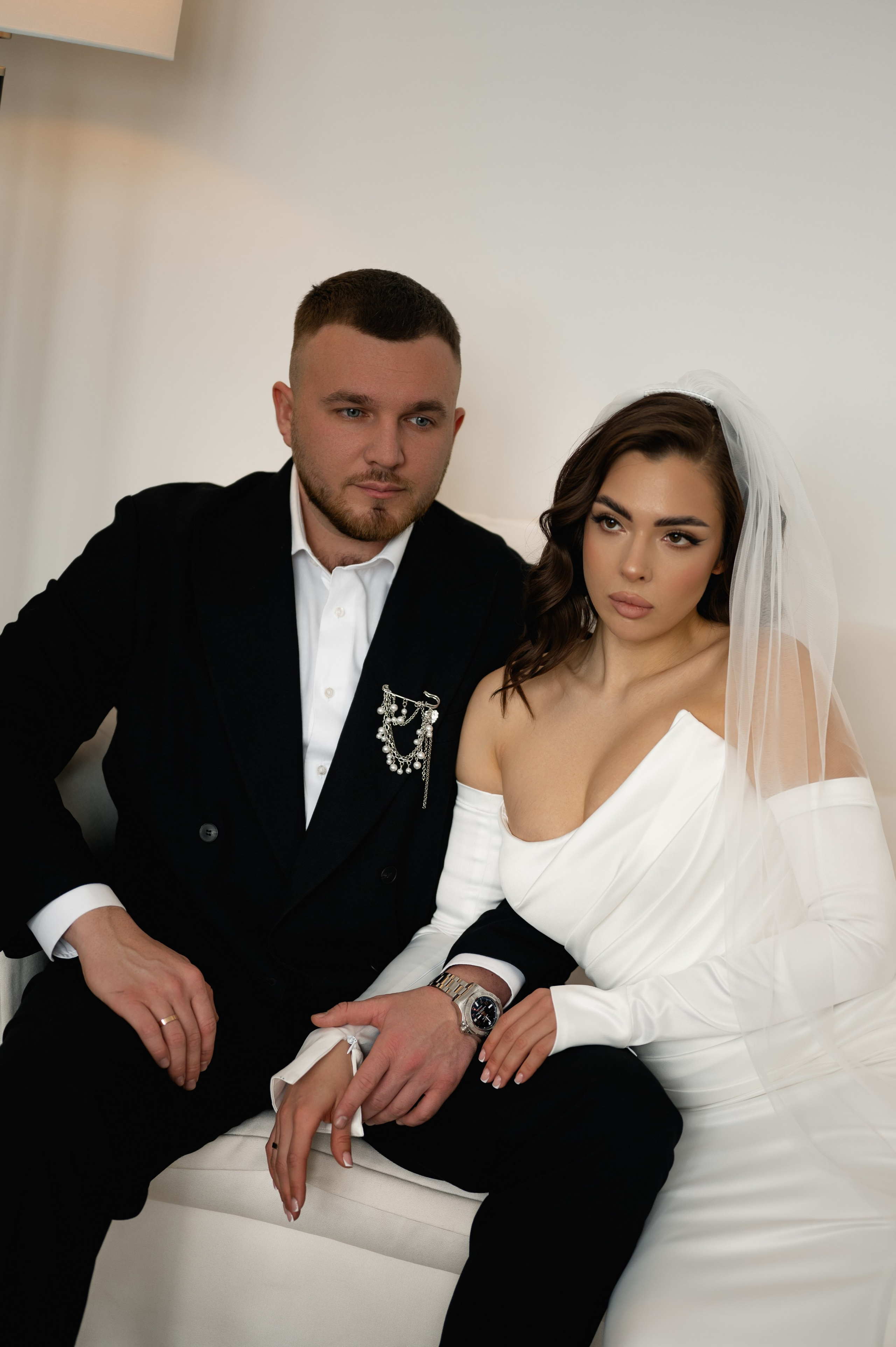 Свадебная фотосессия в студии. Свадебный и семейный фотограф в Краснодаре Алина Мельник