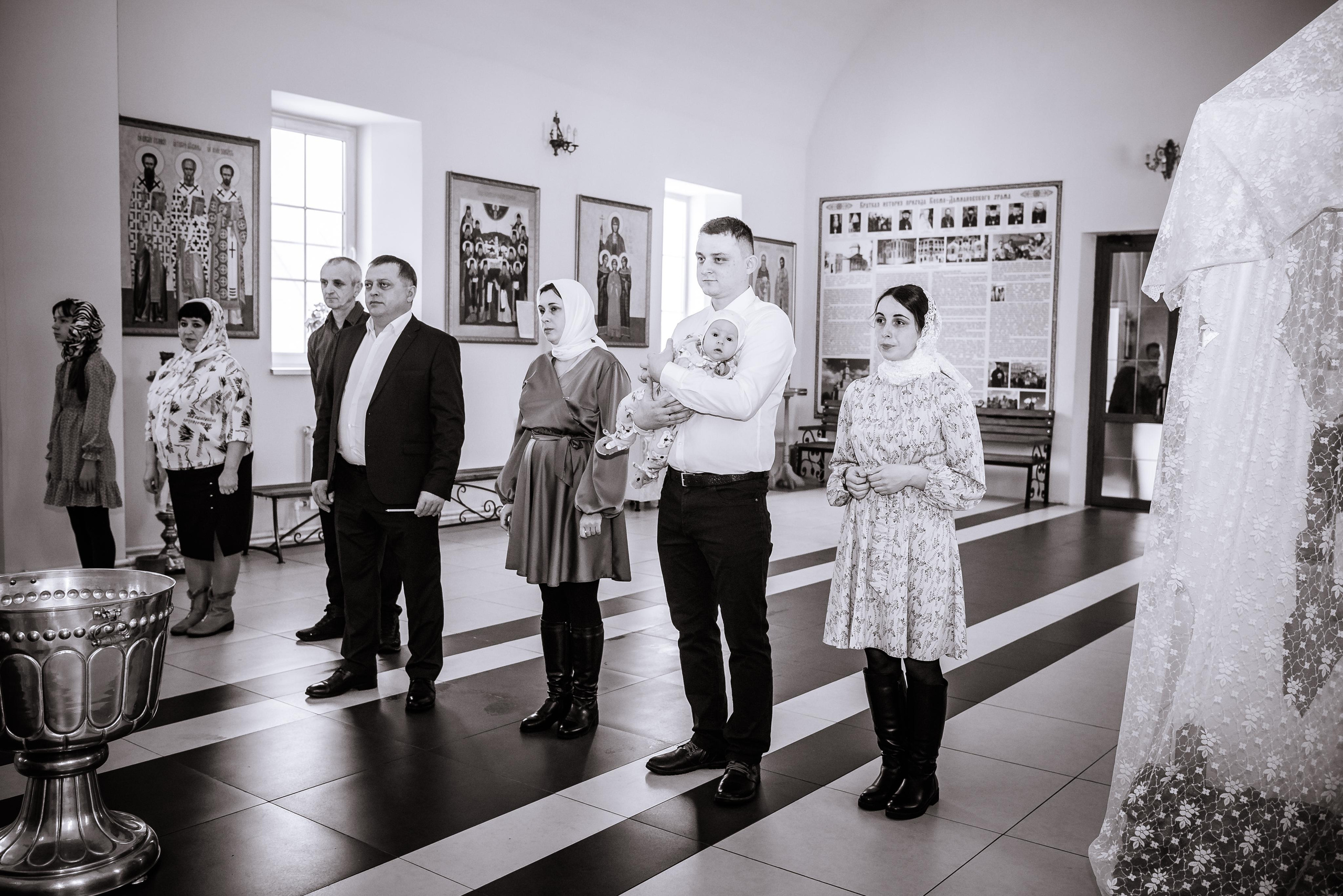 Крестины. Семейный и детский фотограф в Пензе Ирина Зорина