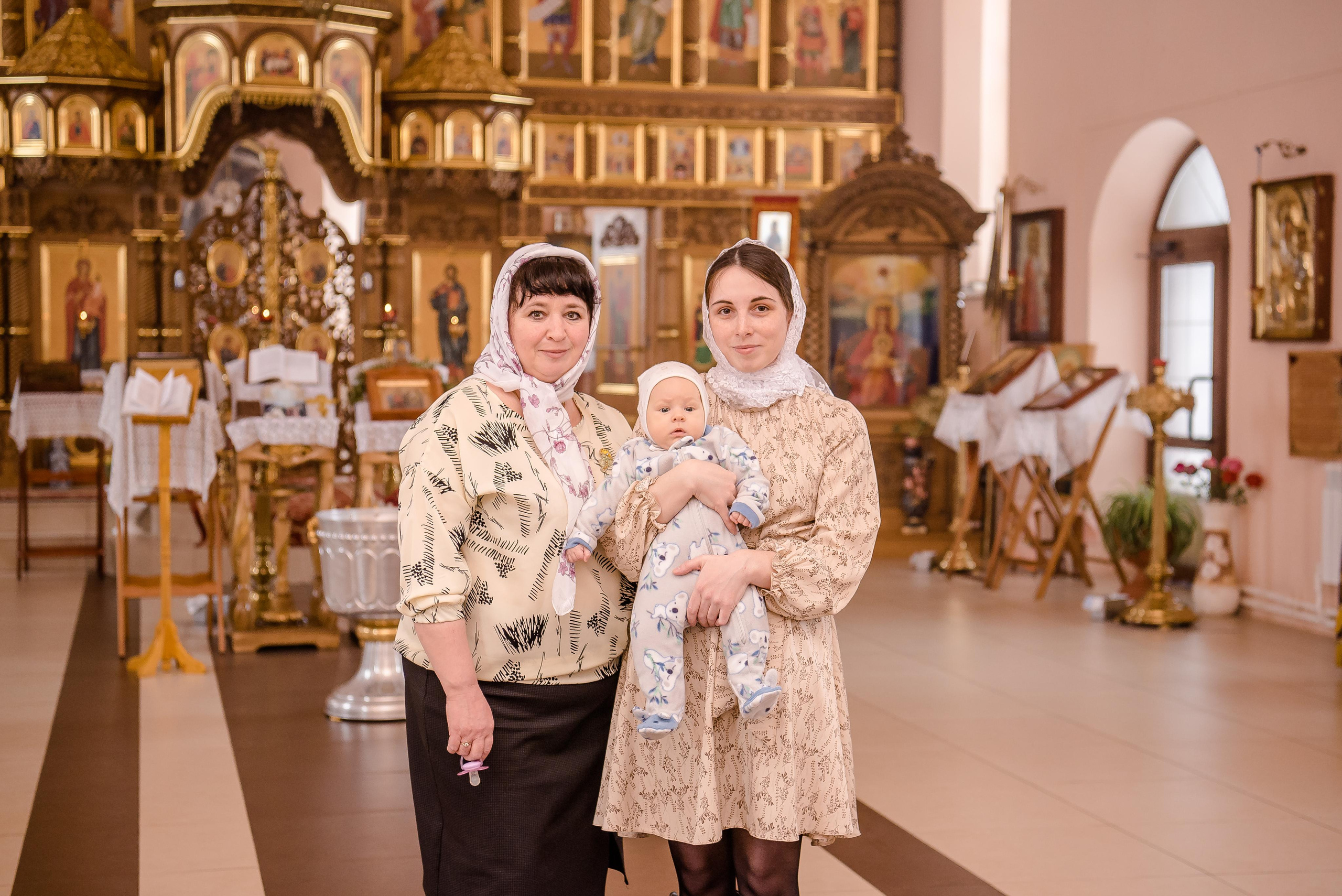 Крестины. Семейный и детский фотограф в Пензе Ирина Зорина