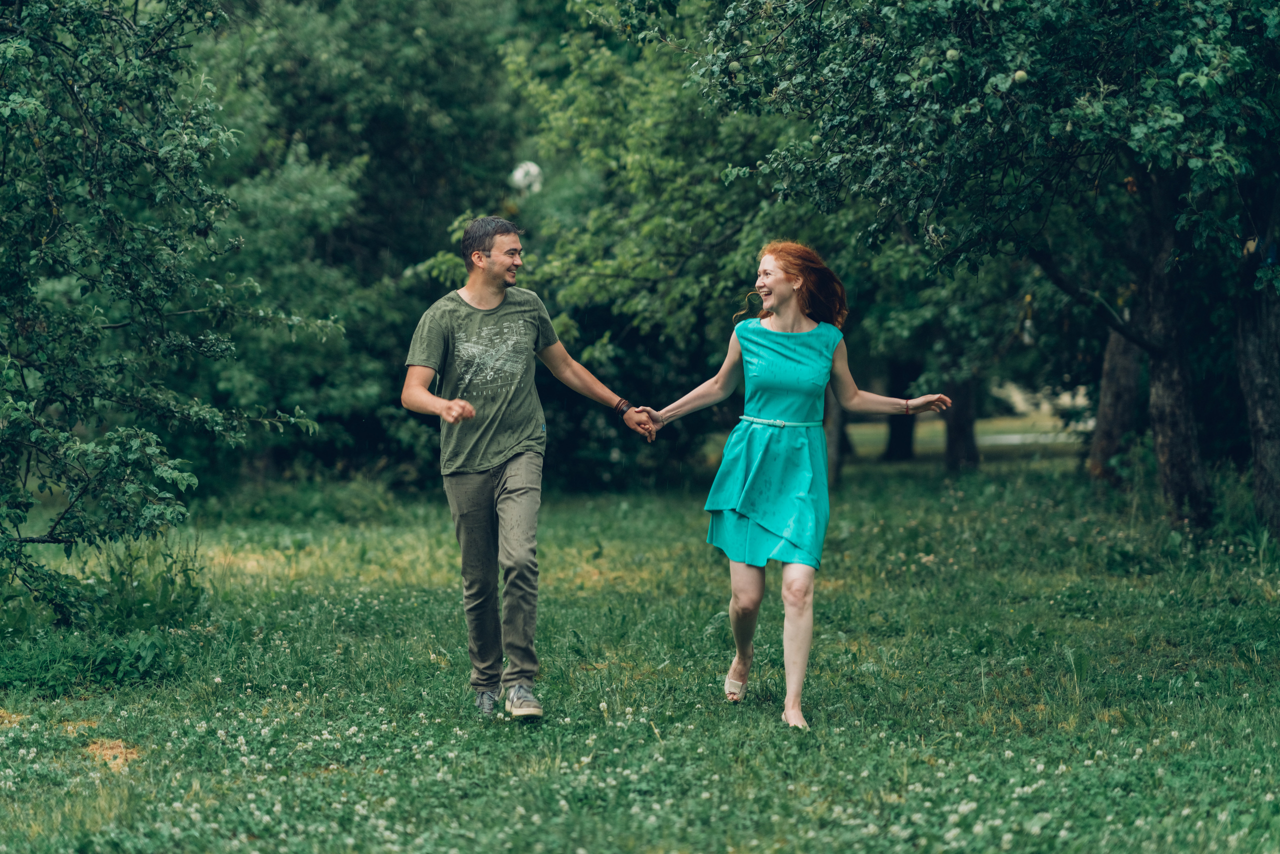 Дождливая история большого счастья. Профессиональный детский и семейный фотограф в Москве Диля Грошева