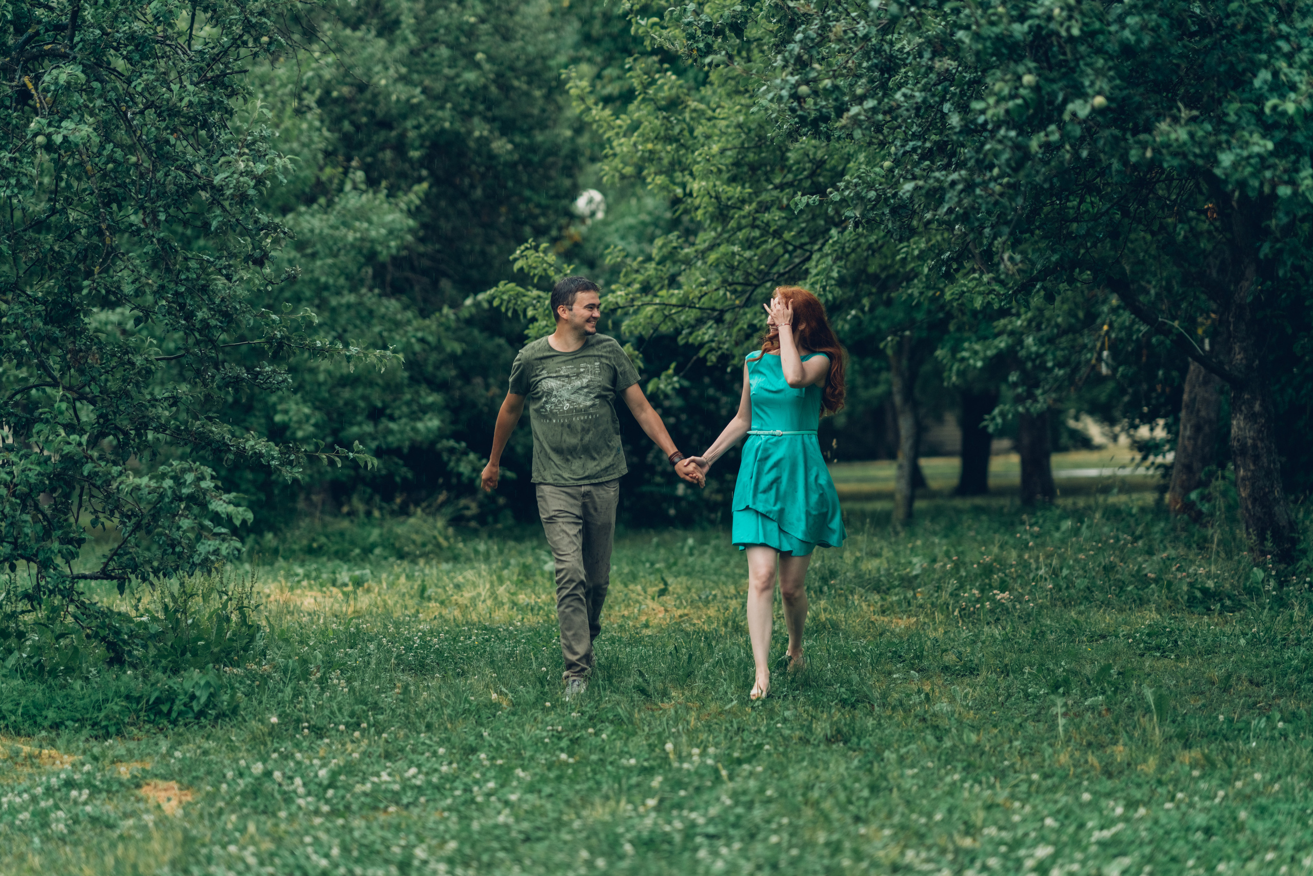 Дождливая история большого счастья. Профессиональный детский и семейный фотограф в Москве Диля Грошева