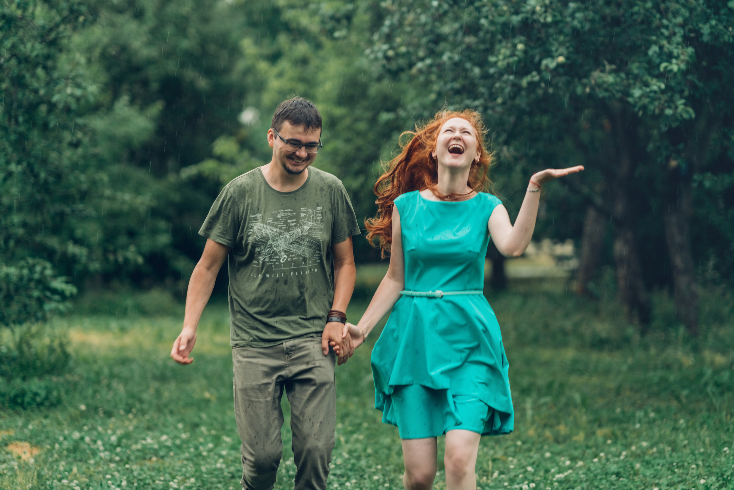 Дождливая история большого счастья. Профессиональный детский и семейный фотограф в Москве Диля Грошева