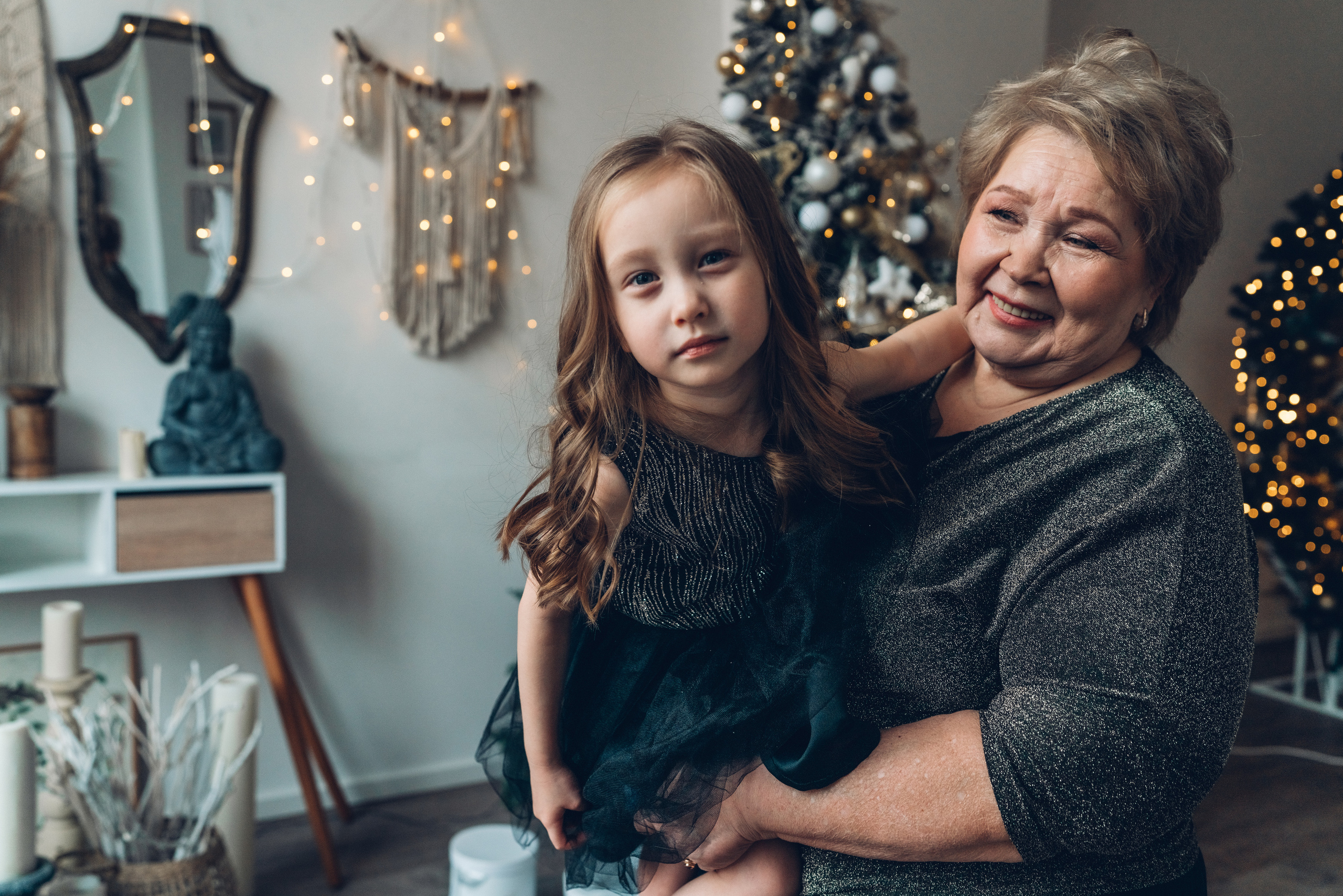 Бабуля с дедулей и внученька). Профессиональный детский и семейный фотограф в Москве Диля Грошева