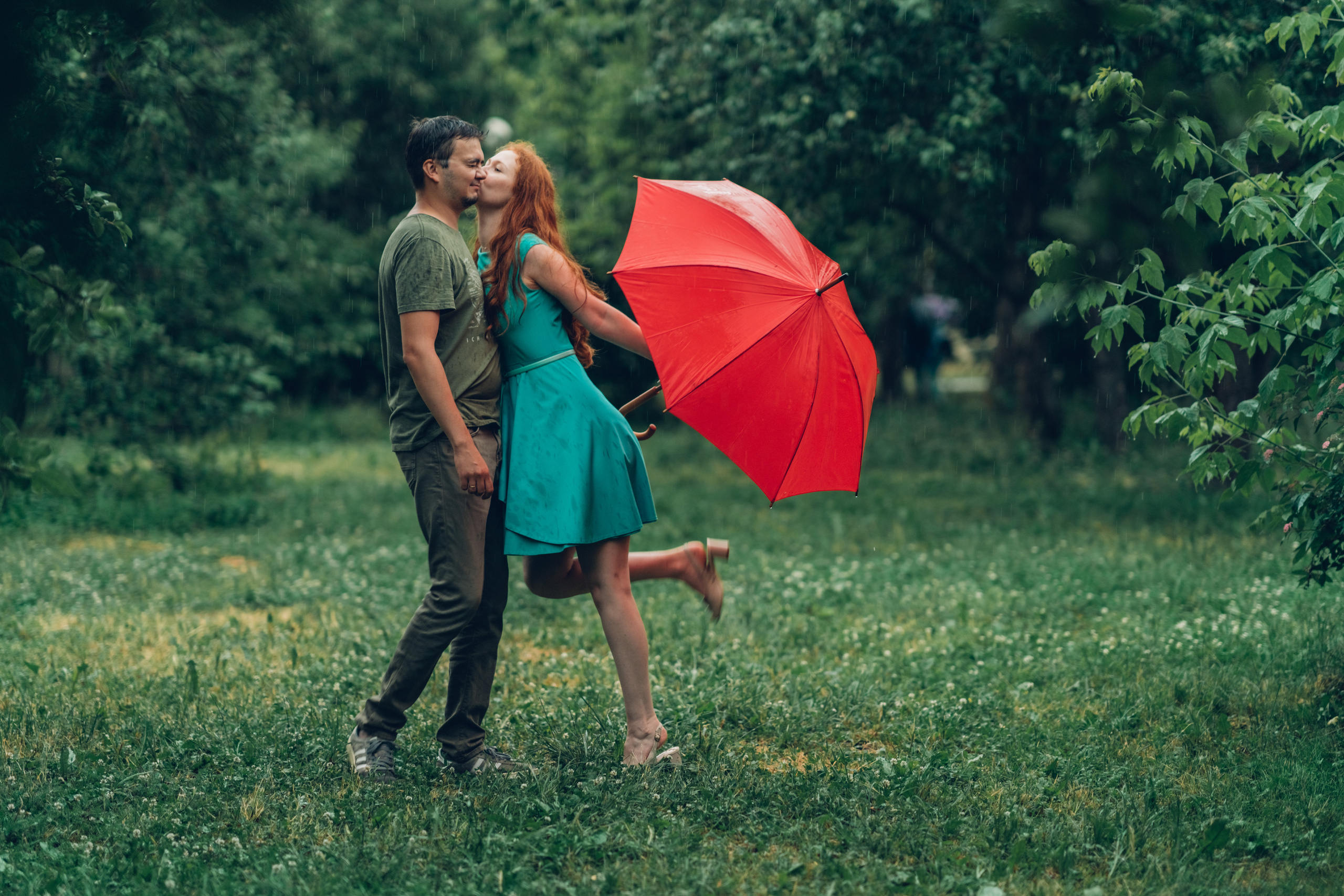 Дождливая история большого счастья. Профессиональный детский и семейный фотограф в Москве Диля Грошева