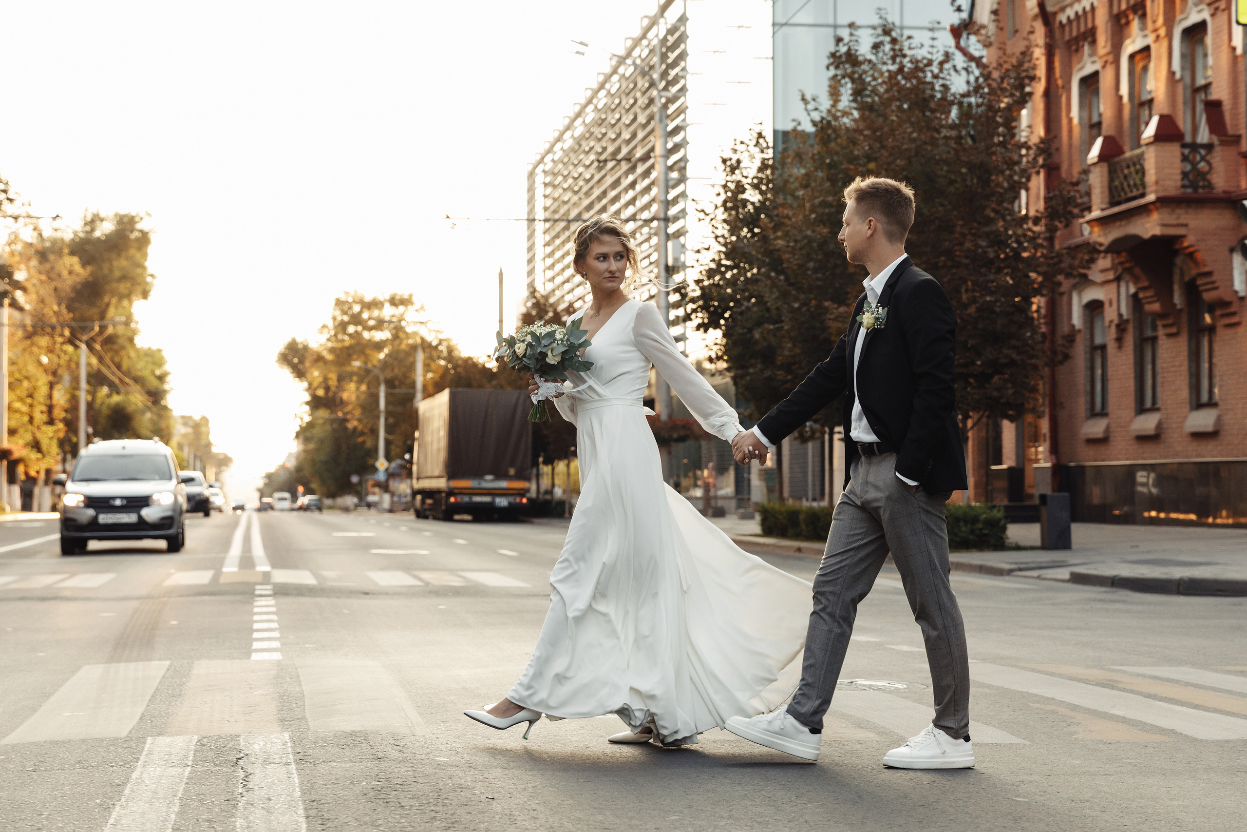 Прогулка по городу Егор и Екатерина. Фотограф Вячеслав Майстренко